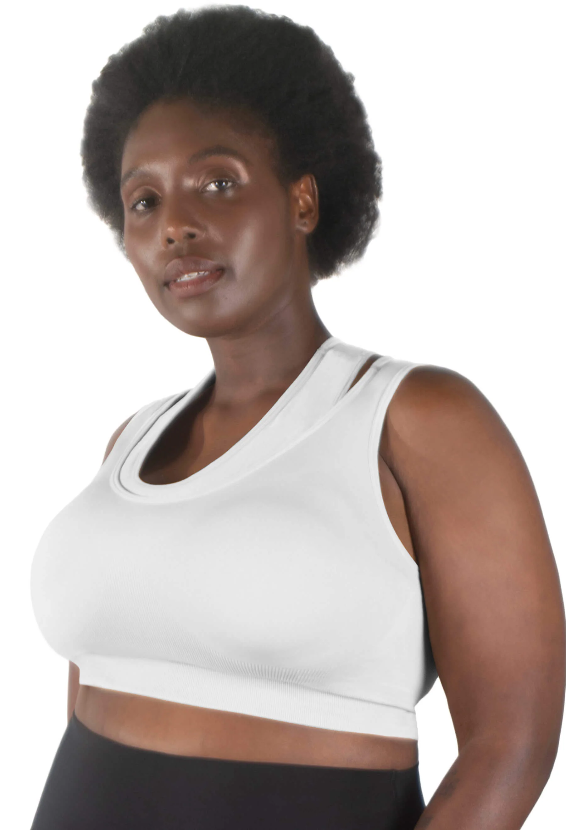 Sports Bra - Triple-layer Support Racer - Image 15