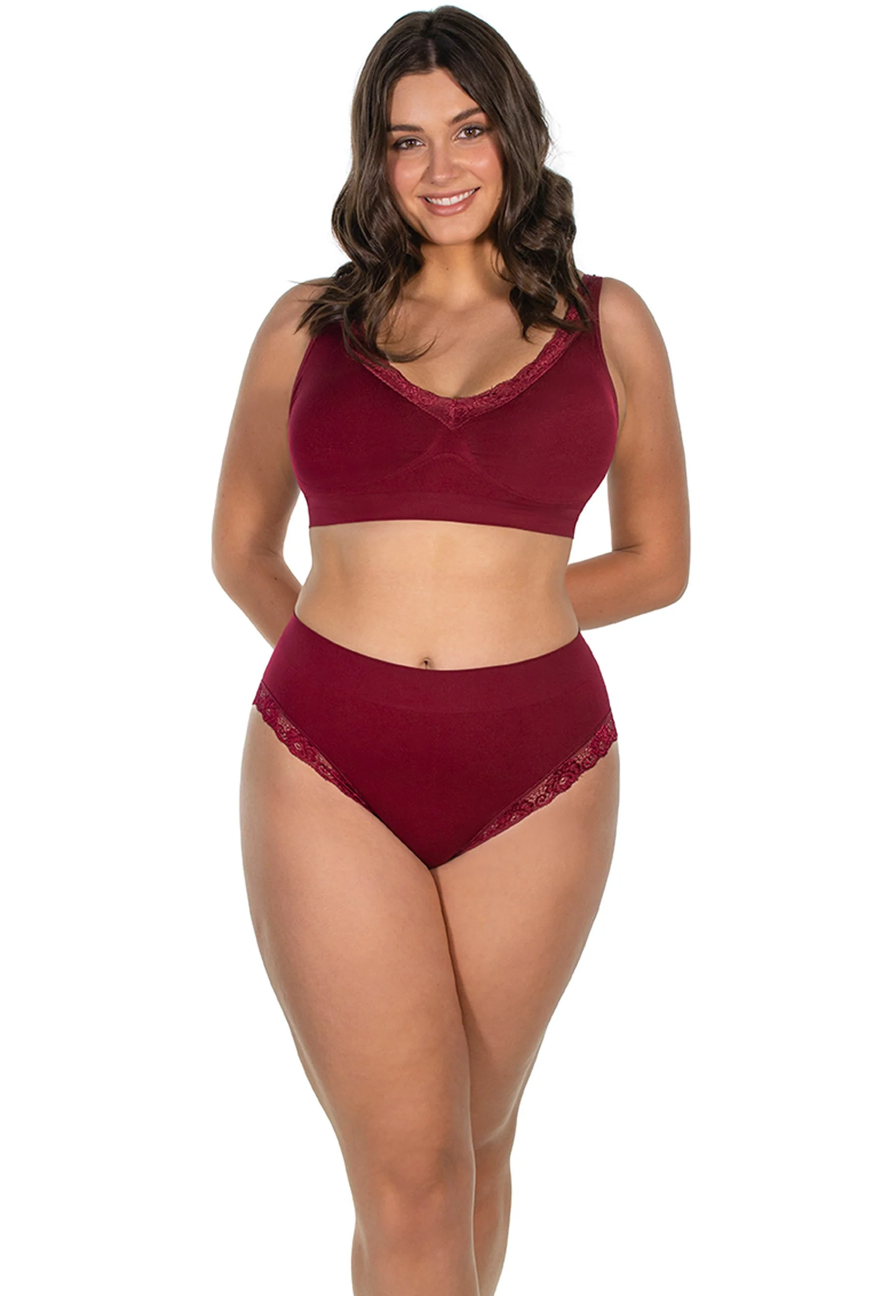 Invisible Lace Contour High Cut Brief - 7 Pack - Image 12