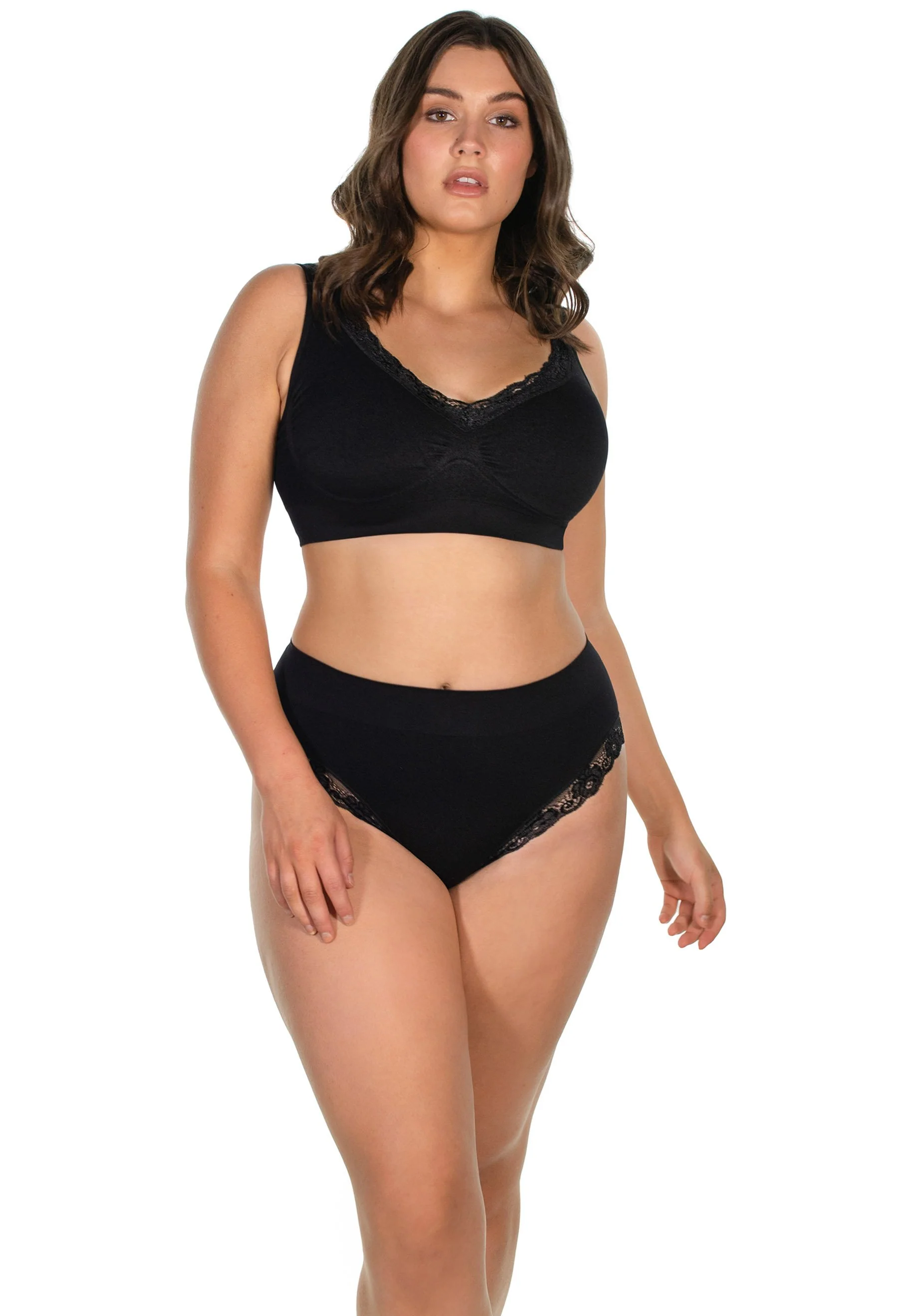Invisible Lace Contour High Cut Brief - 7 Pack - Image 17