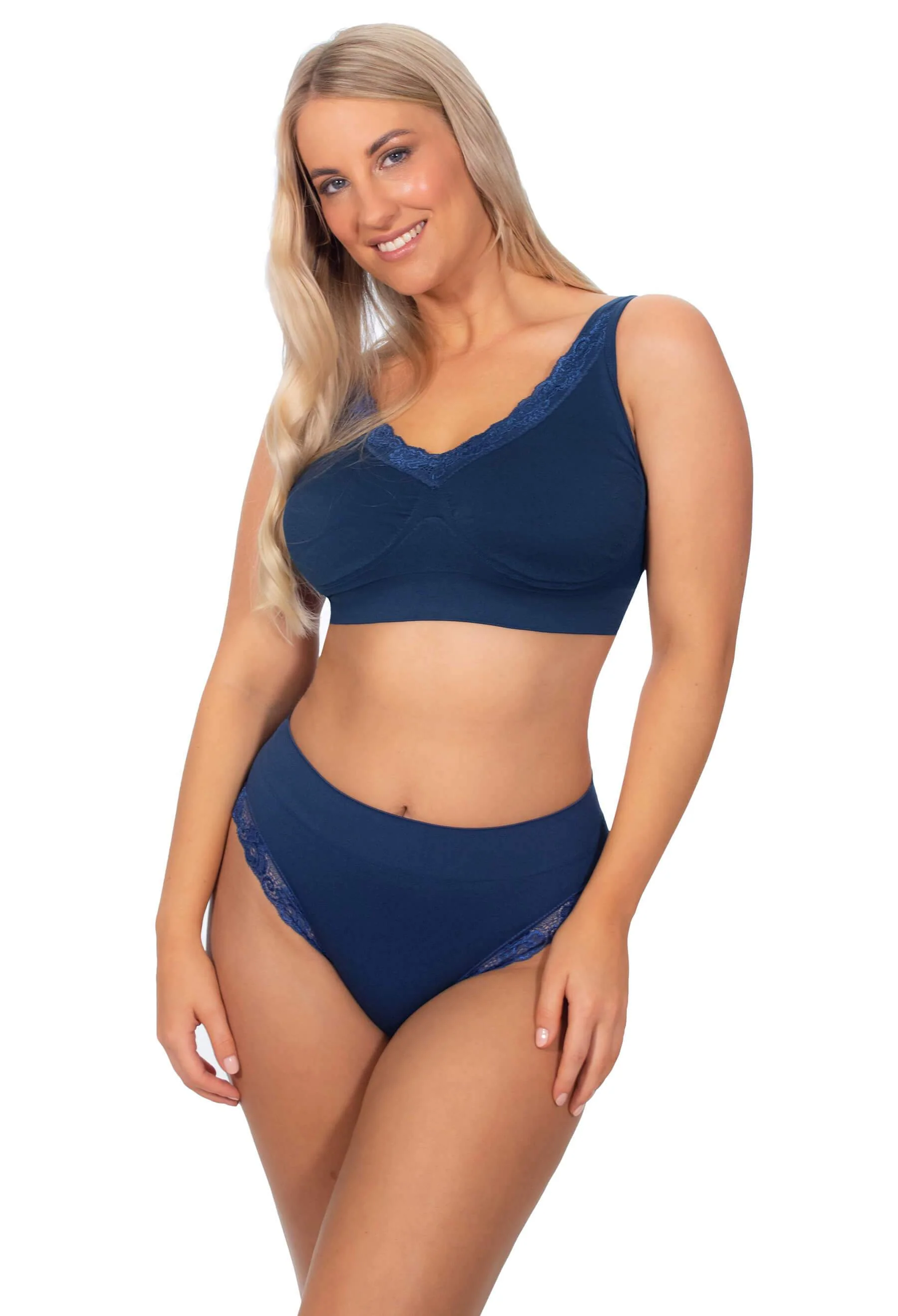 Invisible Lace Contour High Cut Brief - 7 Pack - Image 22
