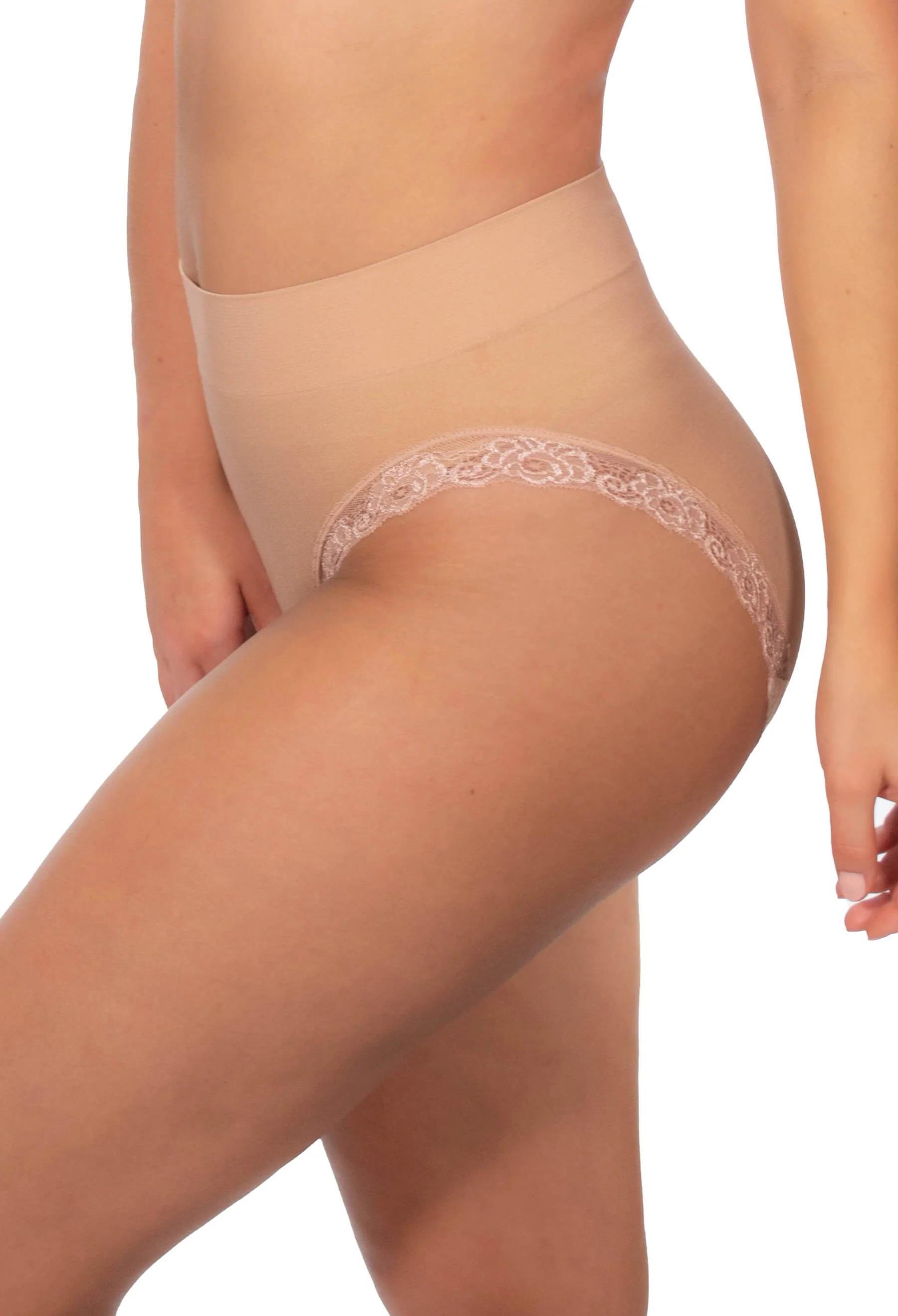 Invisible Lace Contour High Cut Brief - 7 Pack - Image 4