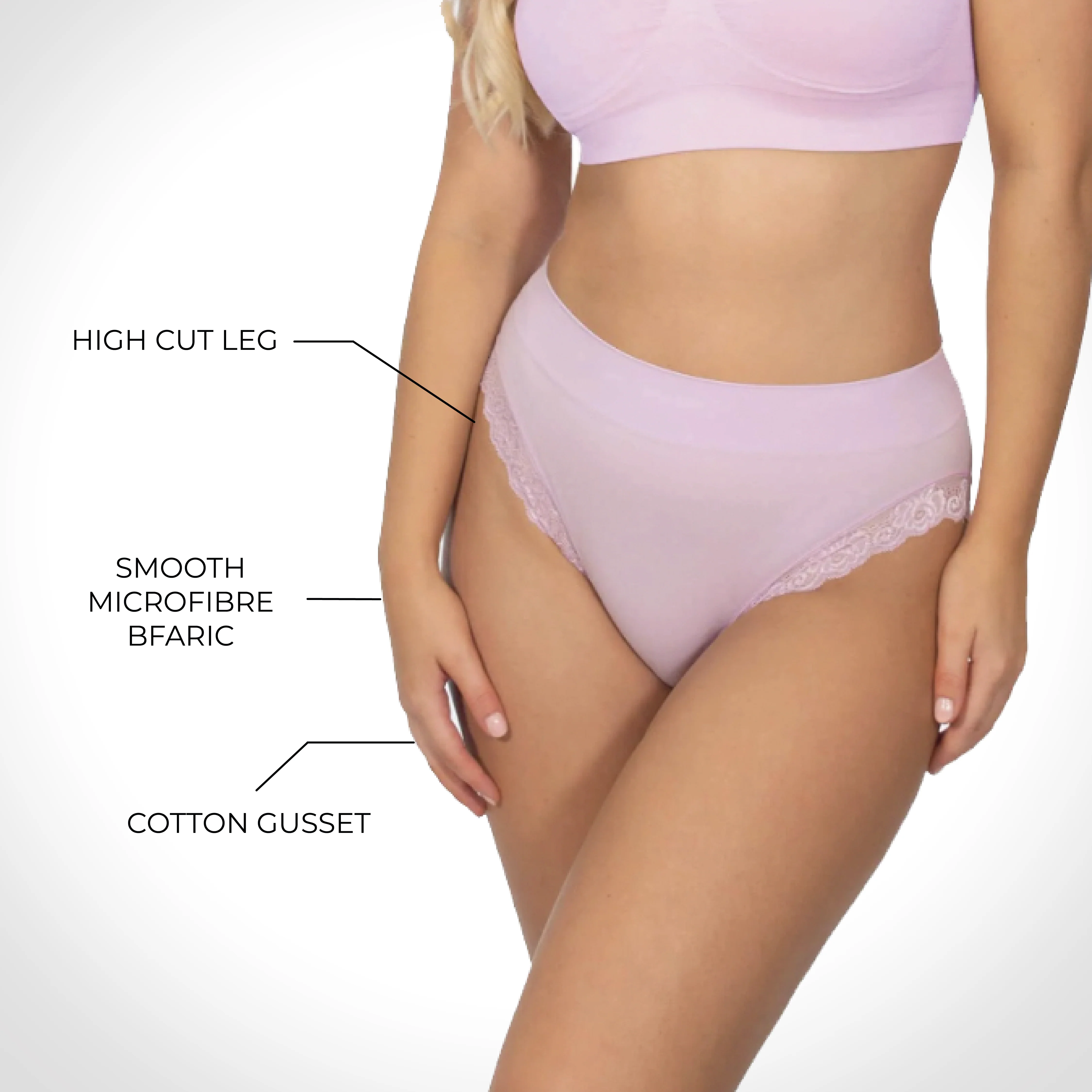 Invisible Lace Contour High Cut Brief - Image 6
