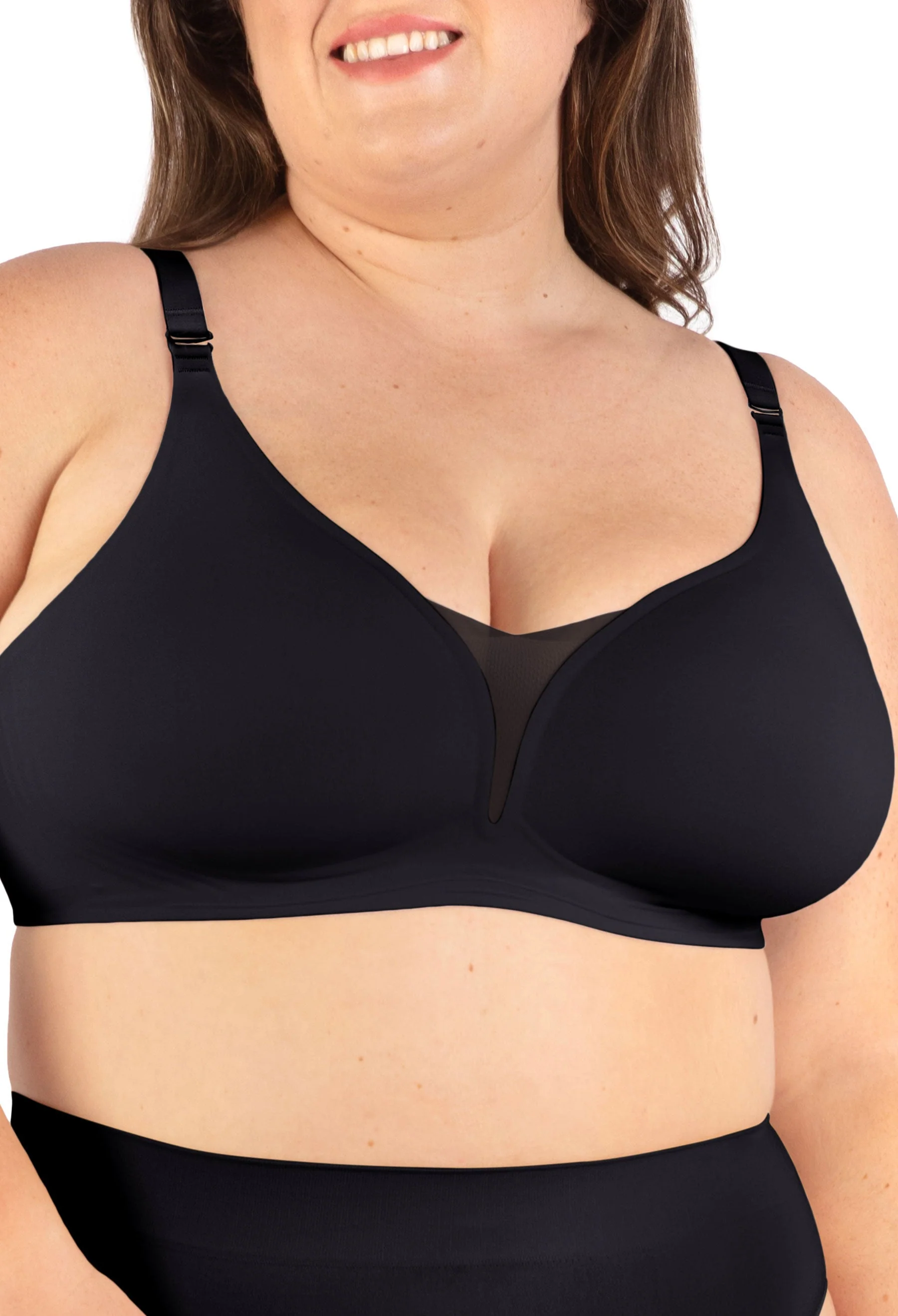 Invisible Mesh Comfort Padded Bra - 3 Pack - Image 5