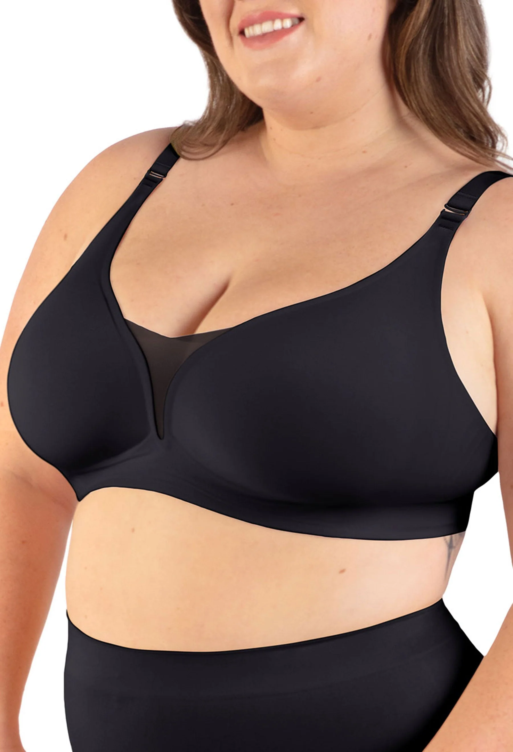 Invisible Mesh Comfort Padded Bra - 3 Pack - Image 6
