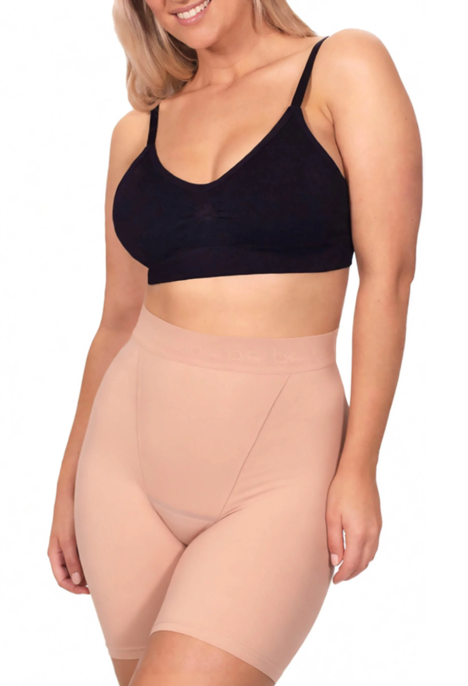 Invisible Period Ultra High Waist Long Shorts - Image 2