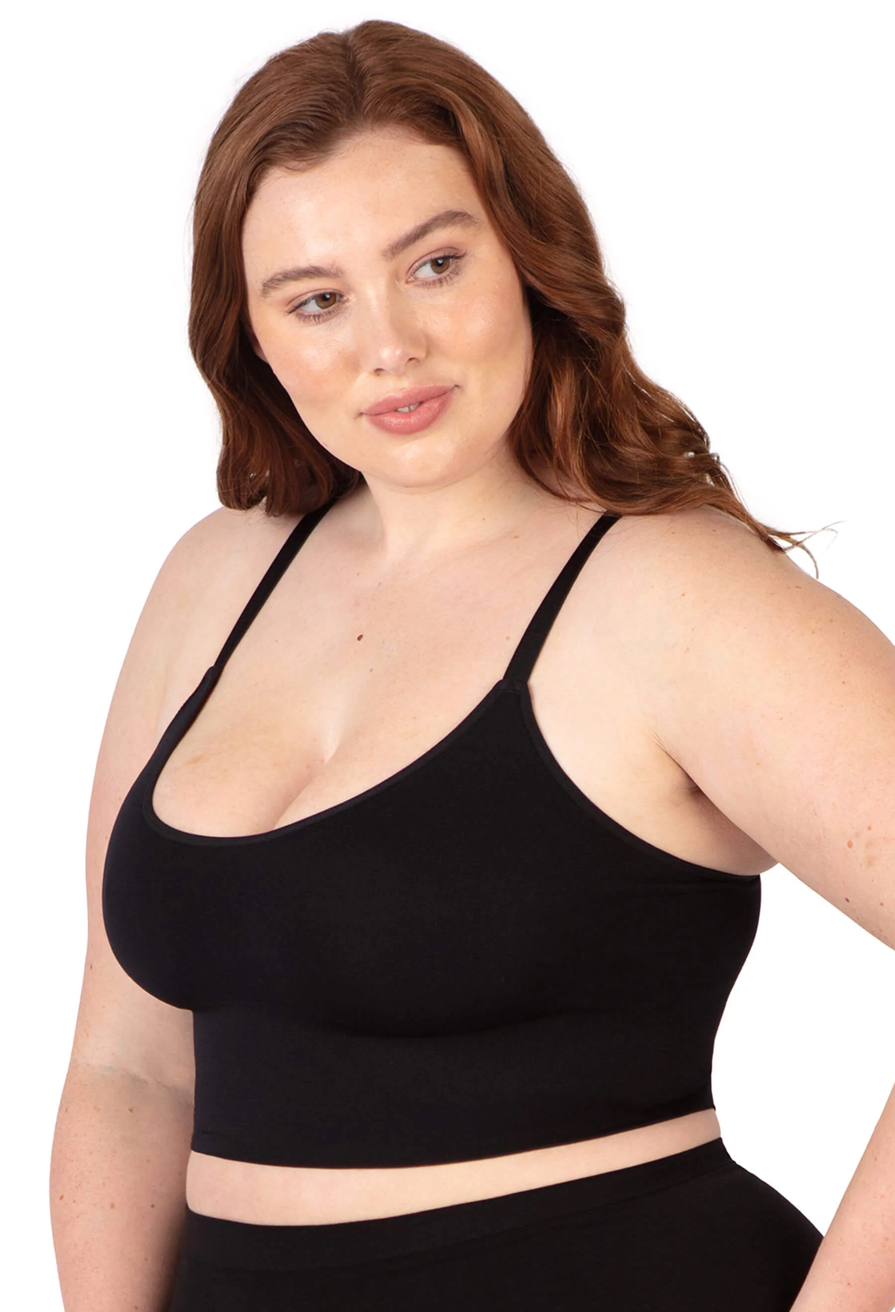 Long Line Spaghetti Strap Bralette - Image 14