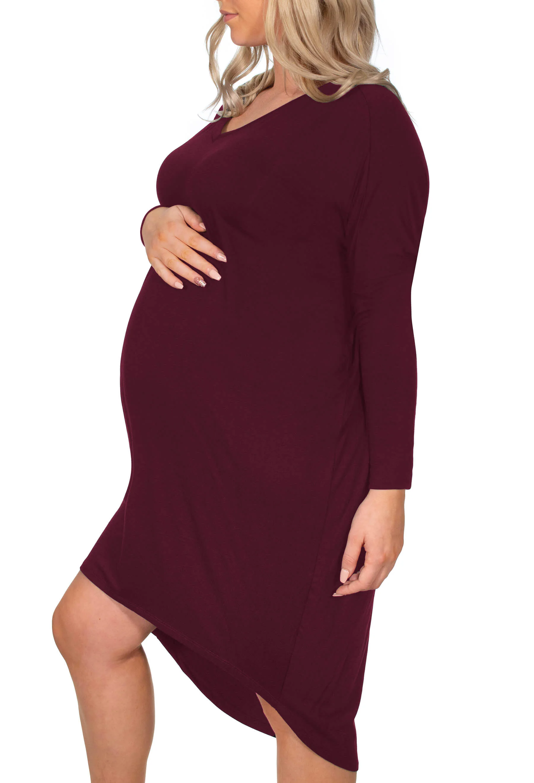 Maternity Bamboo Night Dress - Image 8