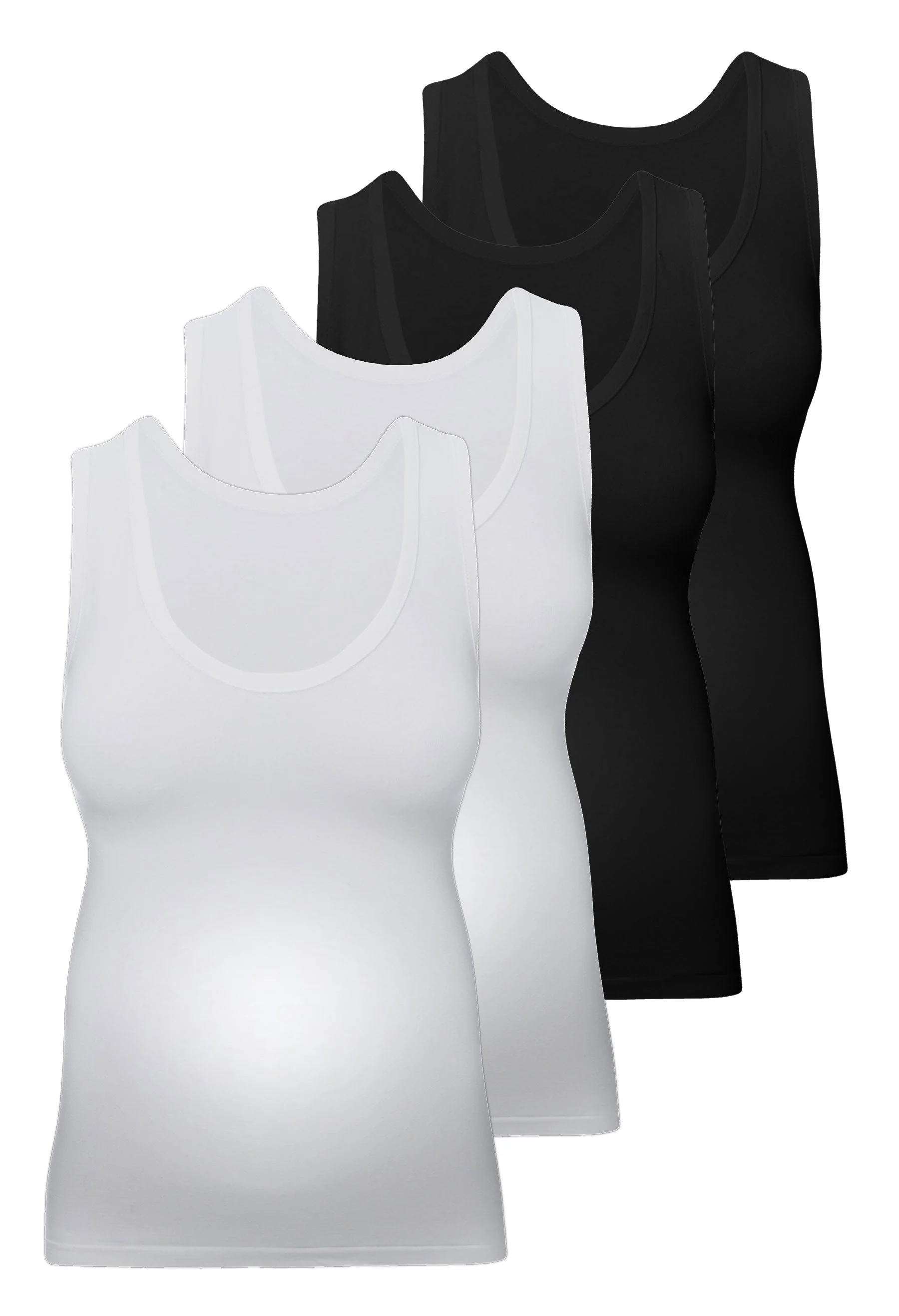 Maternity Bamboo Tank Top - 4 Pack - Image 18