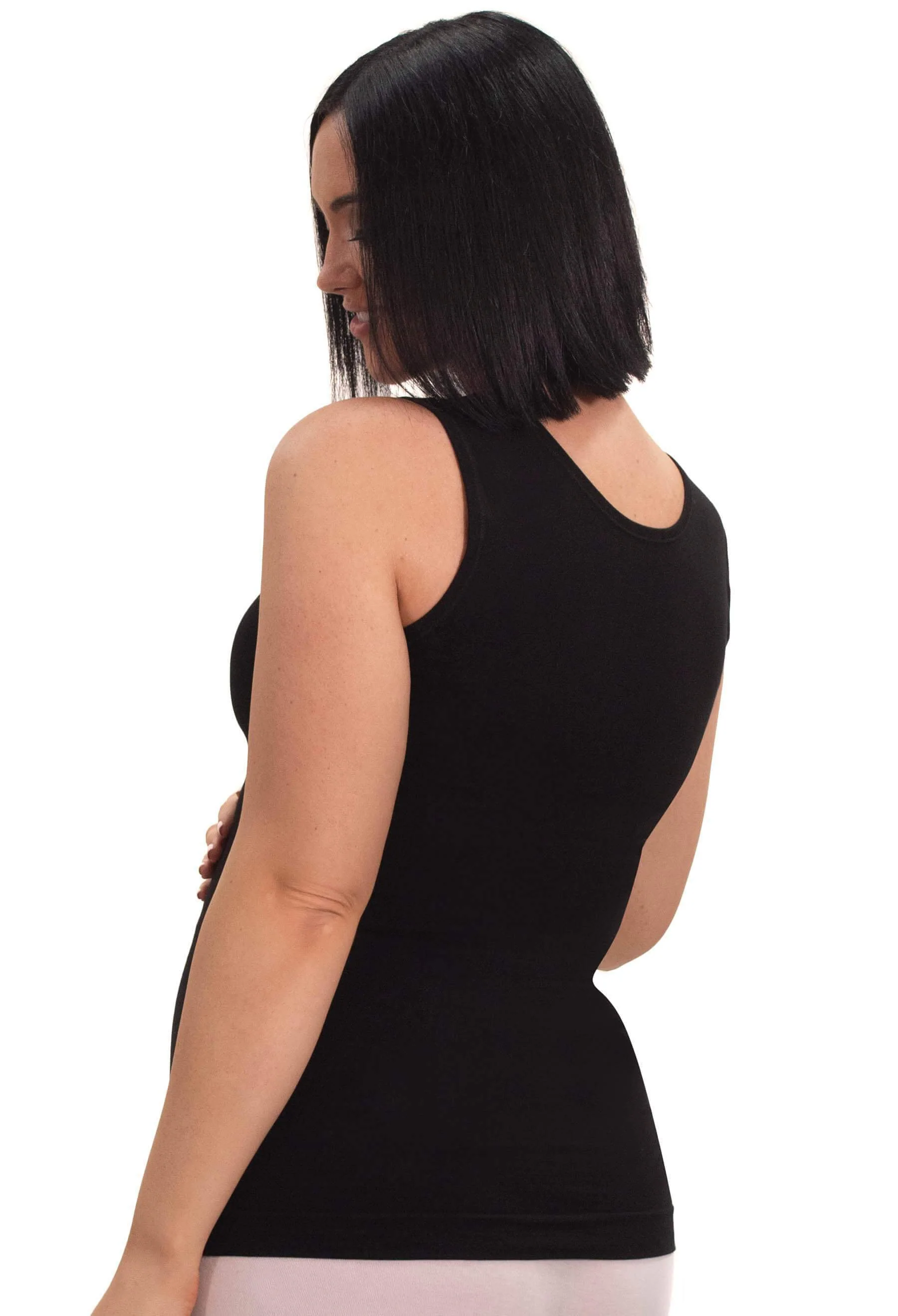 Maternity Bamboo Tank Top - 4 Pack - Image 4