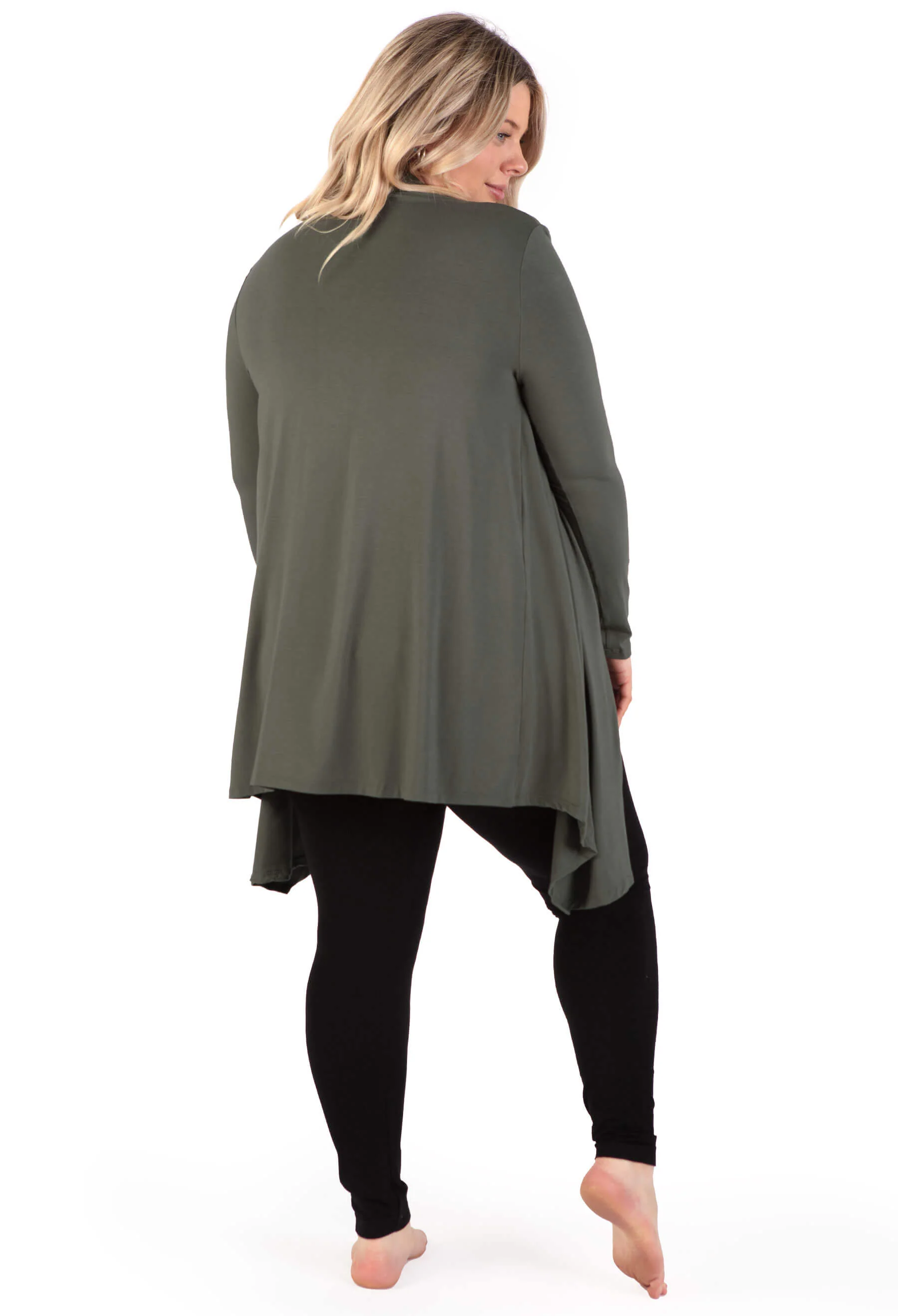 Maternity Bamboo Waterfall Cardigan - Image 11
