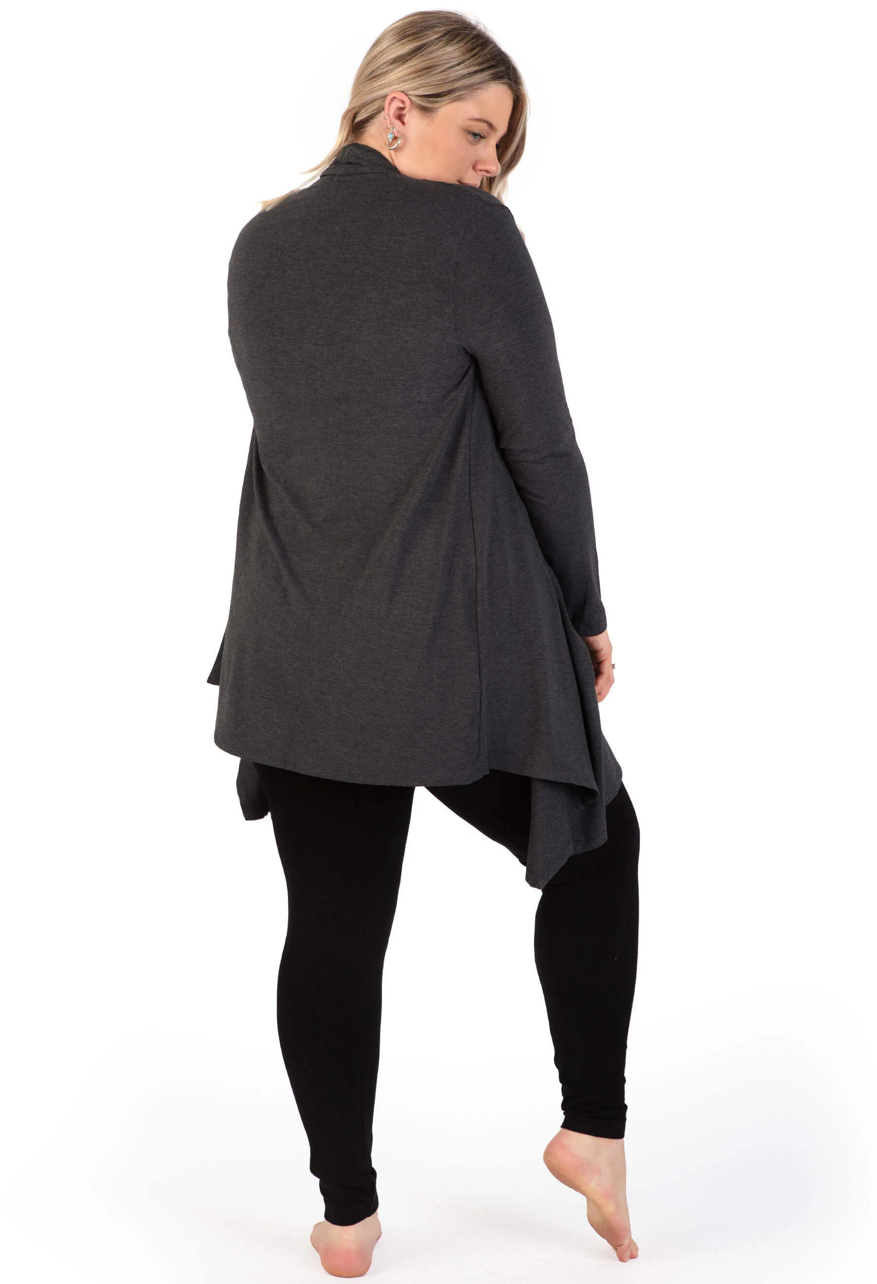 Maternity Bamboo Waterfall Cardigan - Image 8