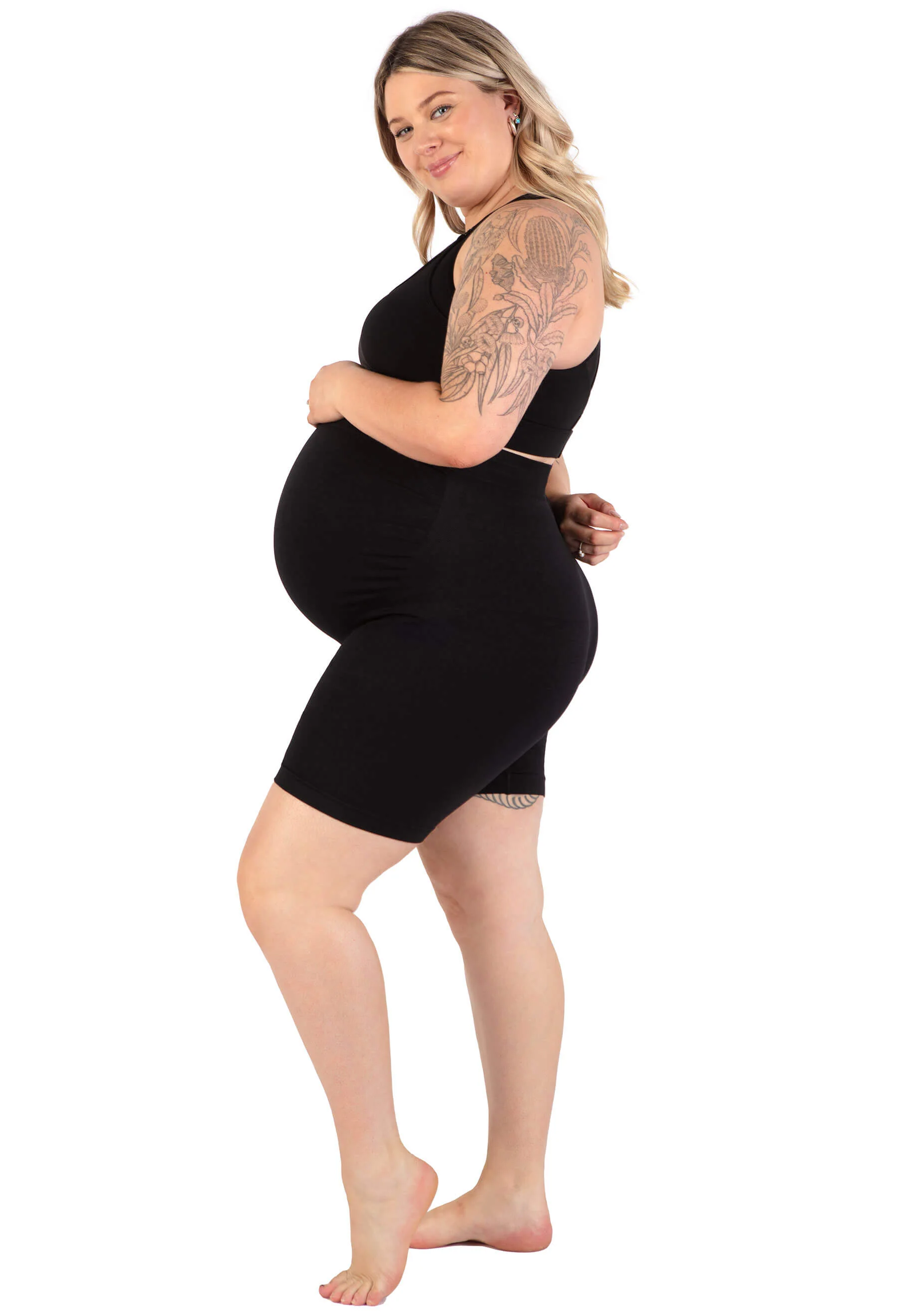 Maternity Bike Shorts - Image 5