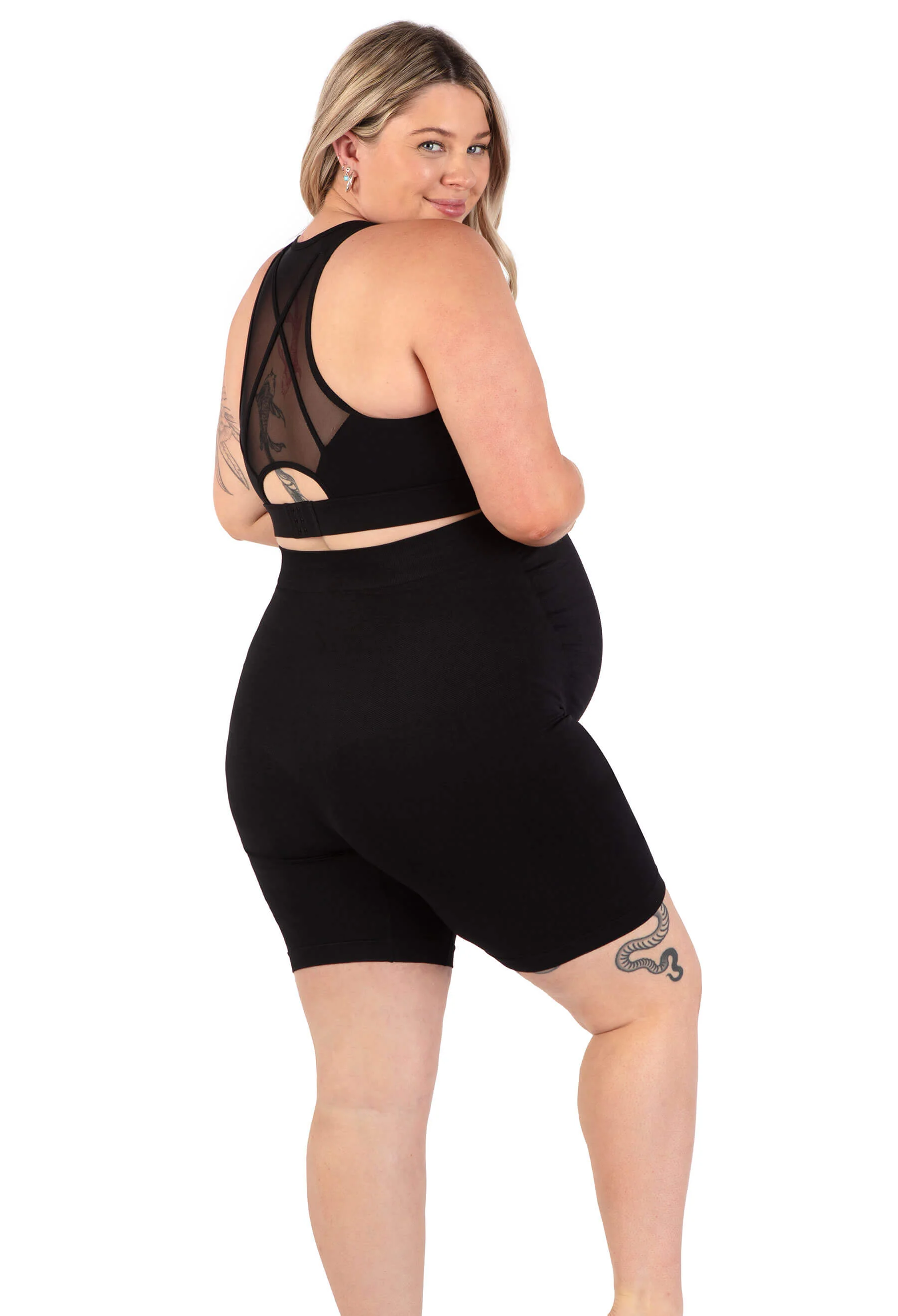 Maternity Bike Shorts - Image 6