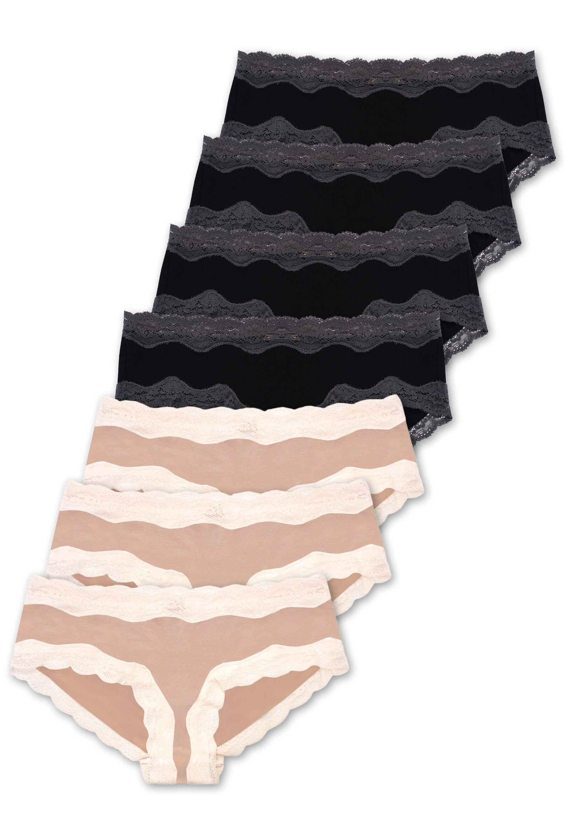 Maternity Cotton Rich Low Rise Hipster Brief 7 Pack - Image 14