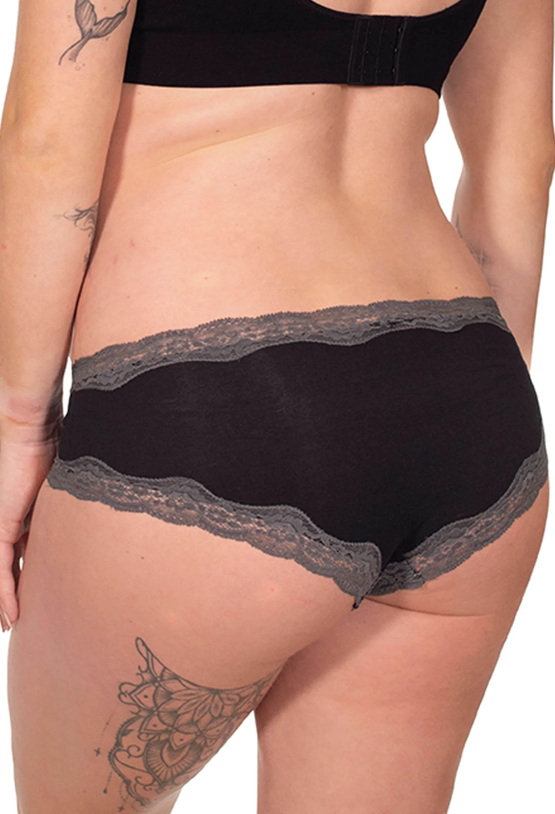 Maternity Cotton Rich Low Rise Hipster Brief 7 Pack - Image 4