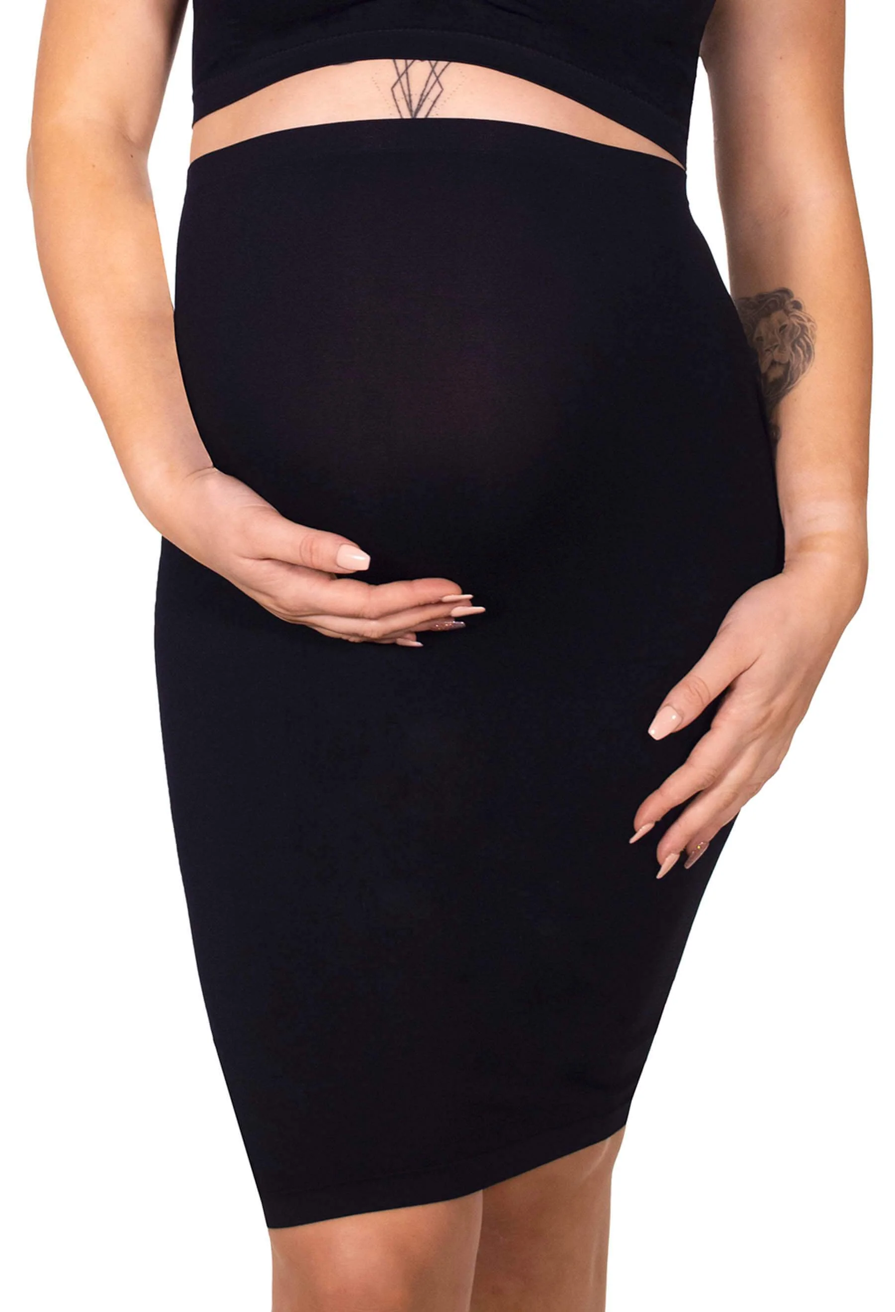 Maternity High Waist Slip Skirt - Image 2