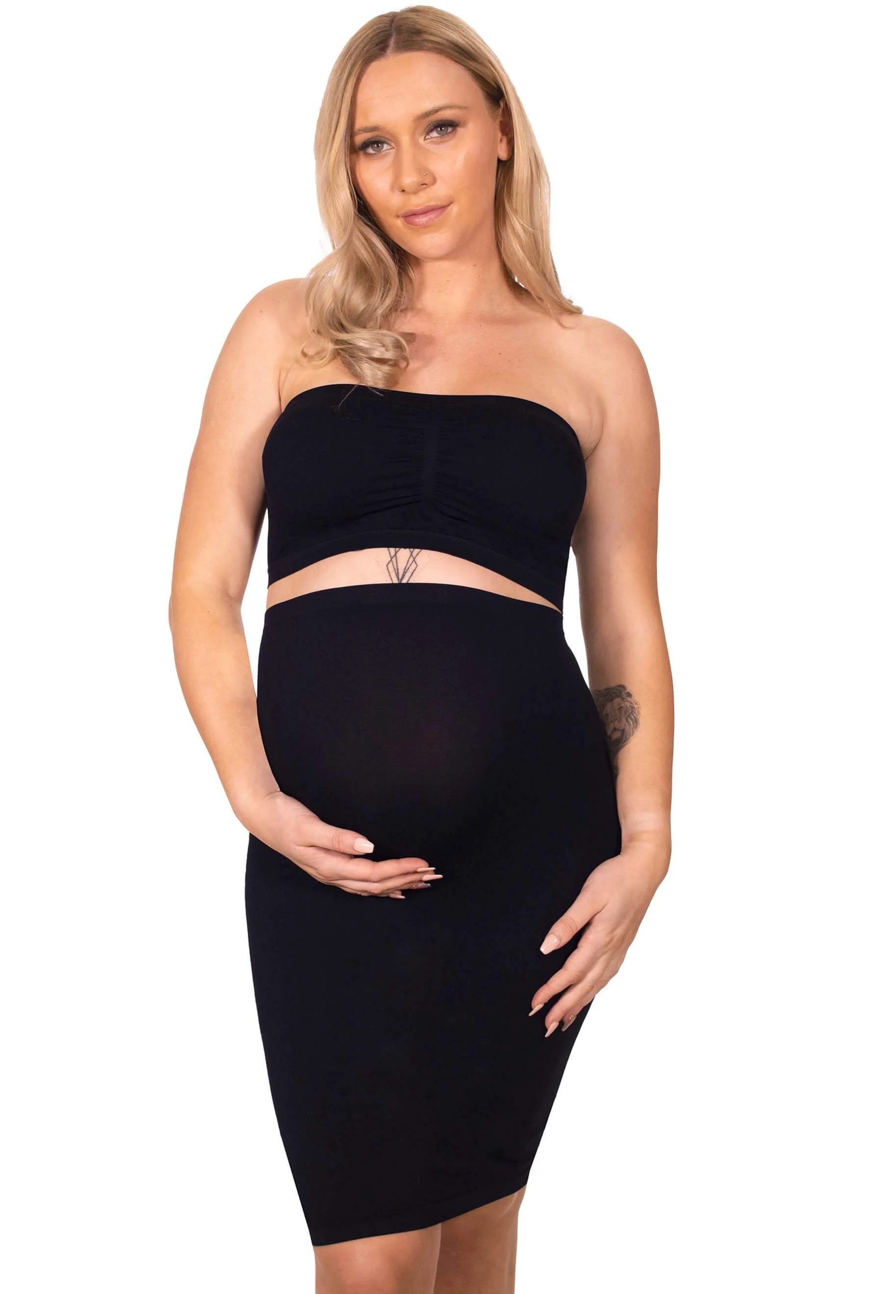 Maternity High Waist Slip Skirt - Image 4