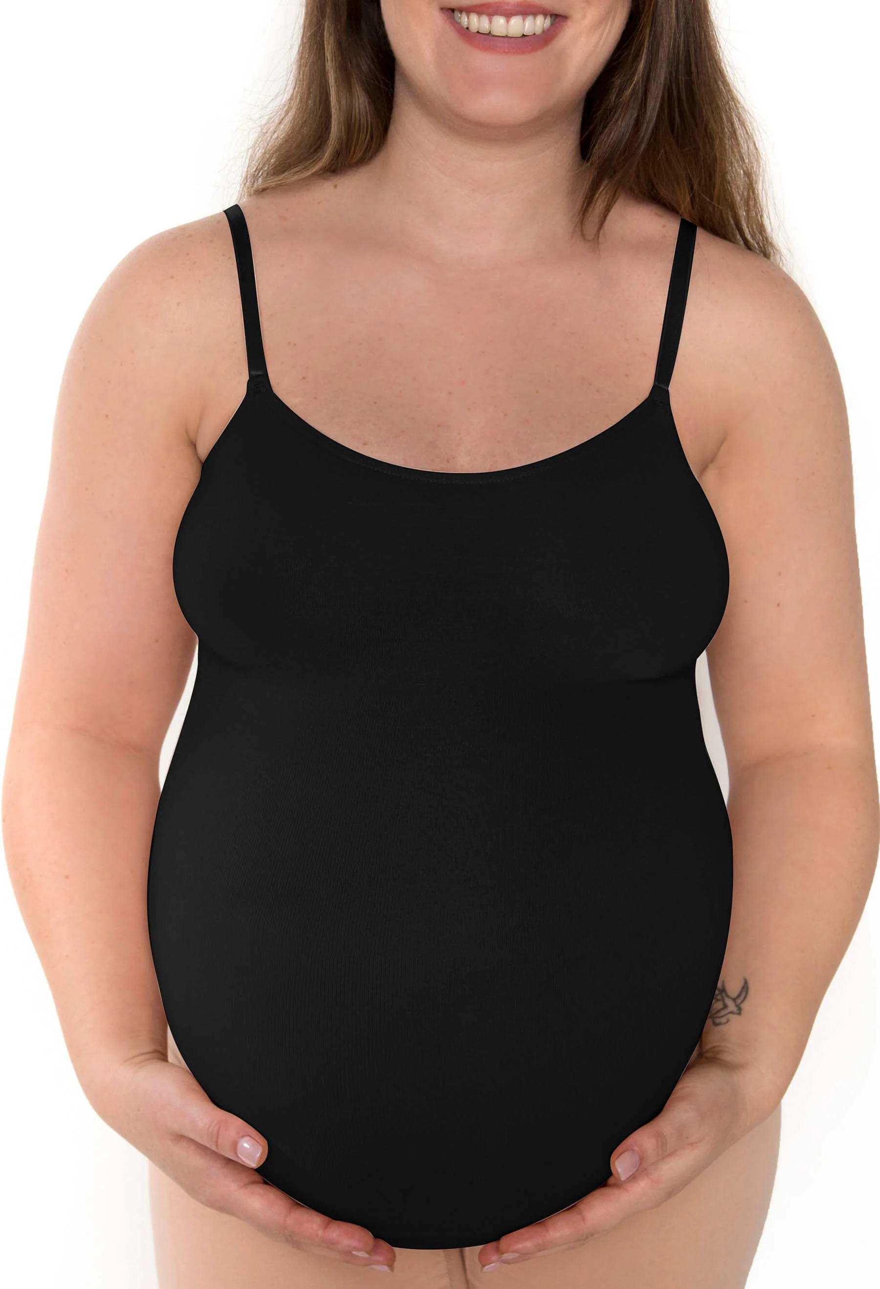 Maternity Ultra Light Shaping Camisole - 2 Pack - Image 5