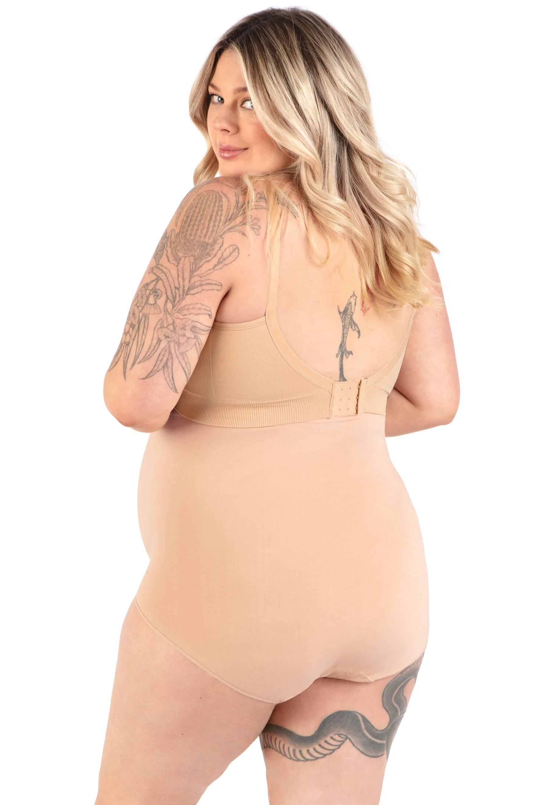 Maternity Underbust Cotton Rich Full Brief - Fancy 3 Pack - Image 5