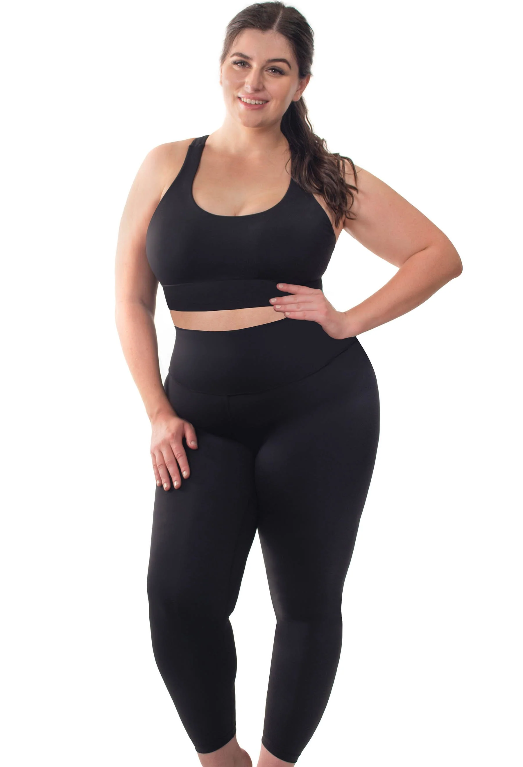 Sports bra - Long Line with a Mesh Racer Back - Image 22