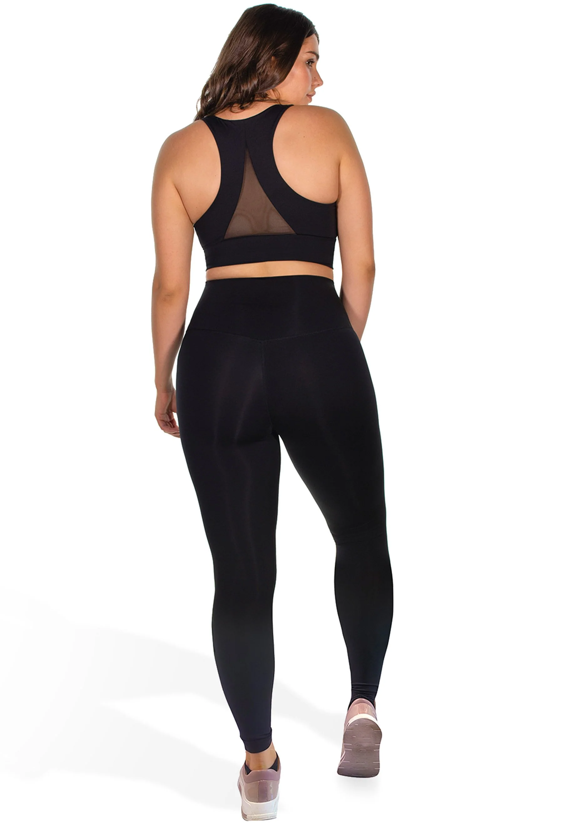 Sports bra - Long Line with a Mesh Racer Back - Image 9