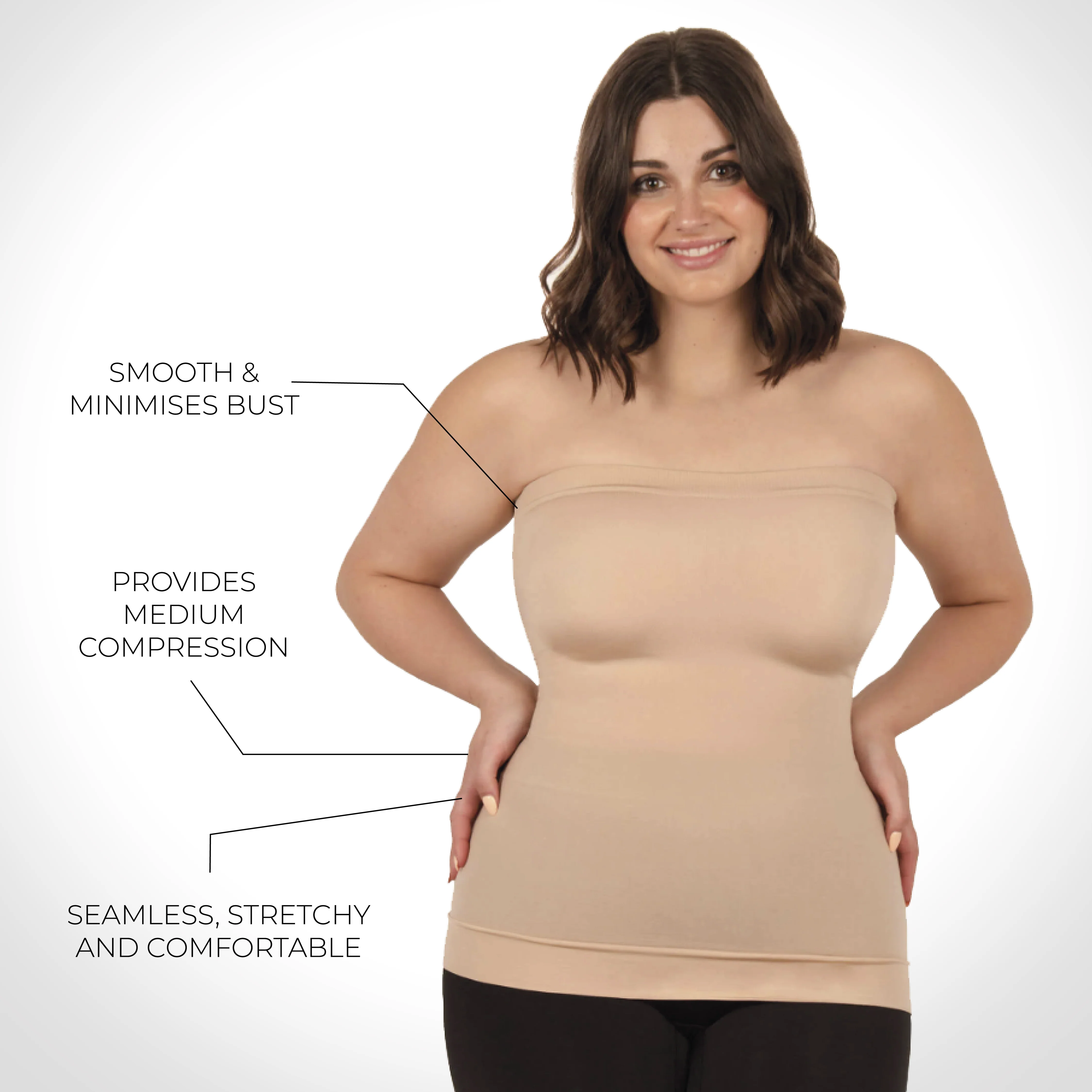 Minimising Strapless Tube Top - Image 3
