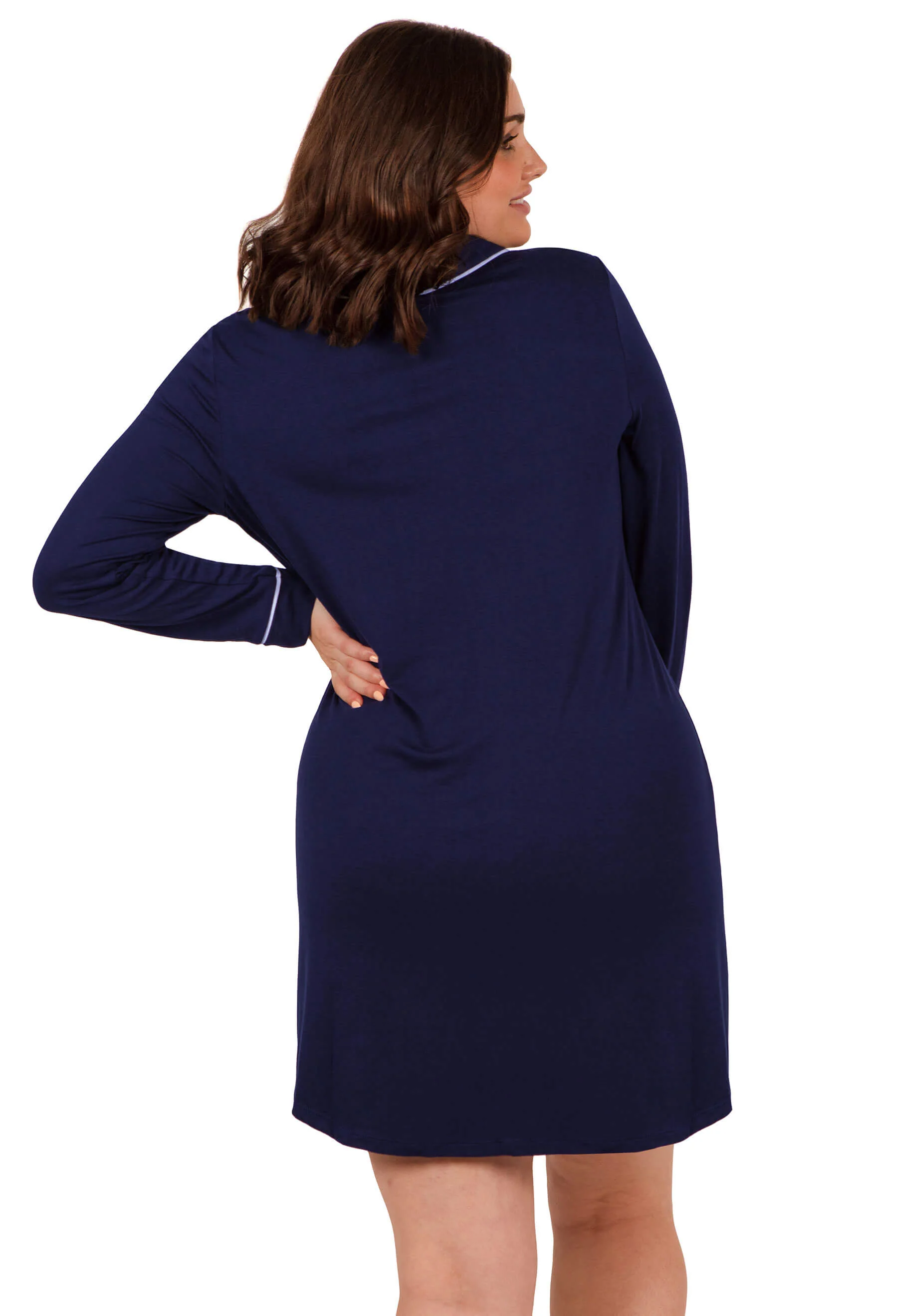Buttery Soft Bamboo Pyjama Dress - Image 4