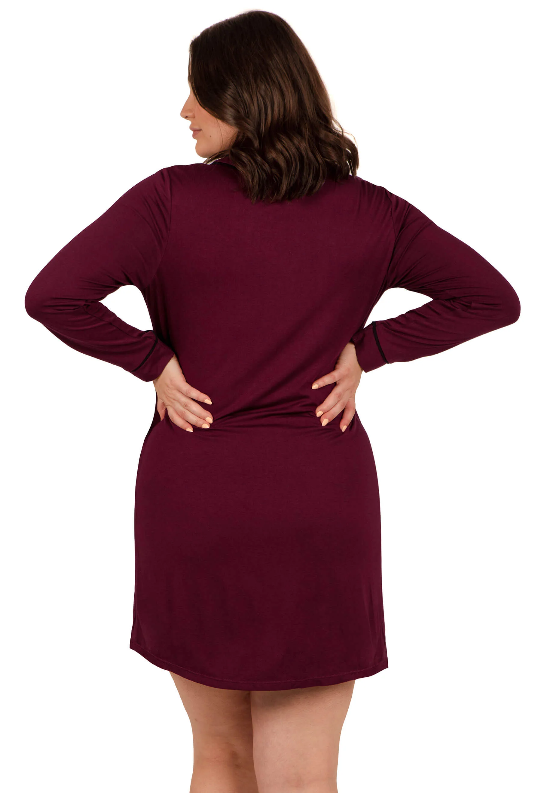 Buttery Soft Bamboo Pyjama Dress - Image 8