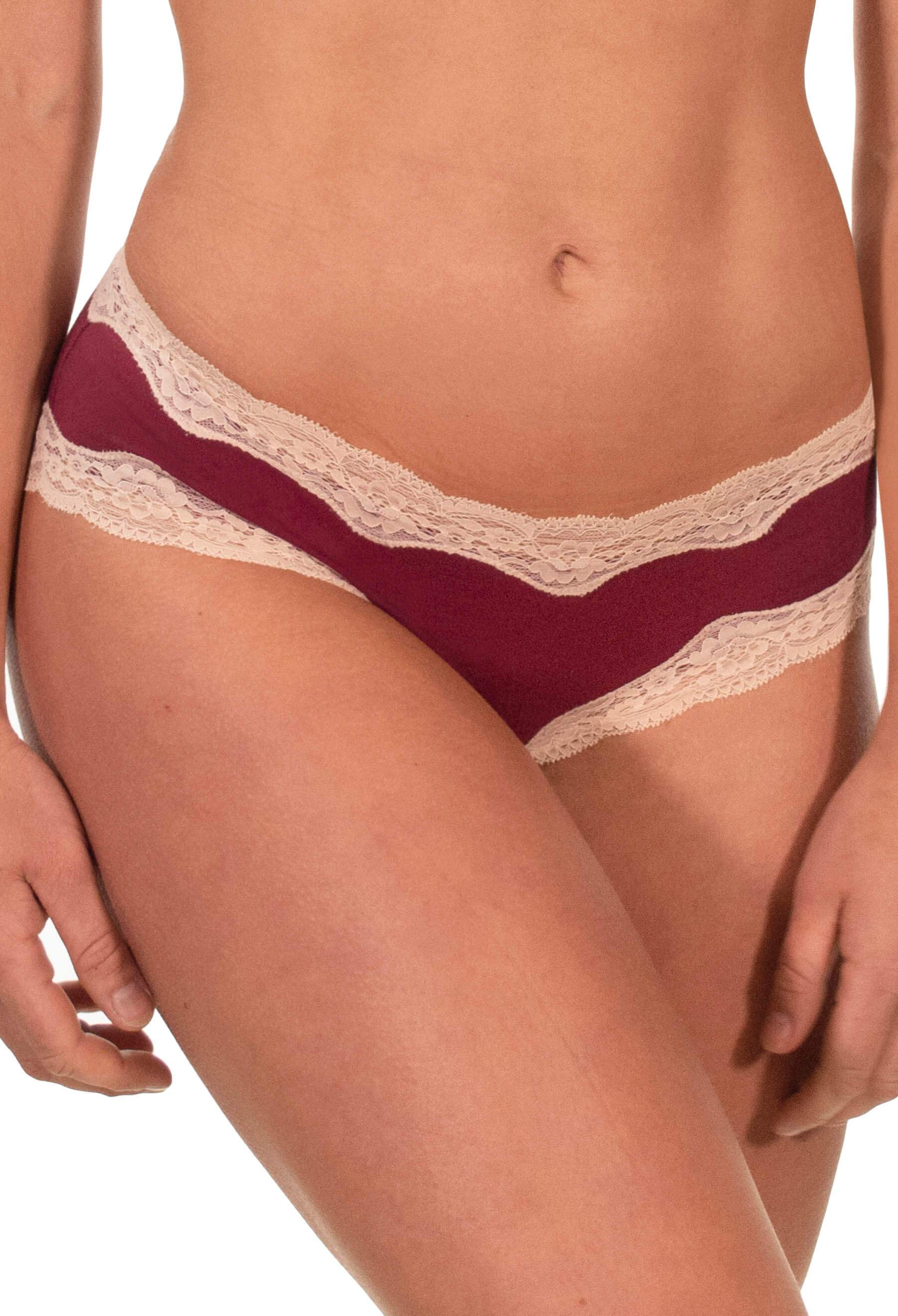 No Panty Line Cotton Rich Low Rise Hipster Brief - 3 Pack - Image 6