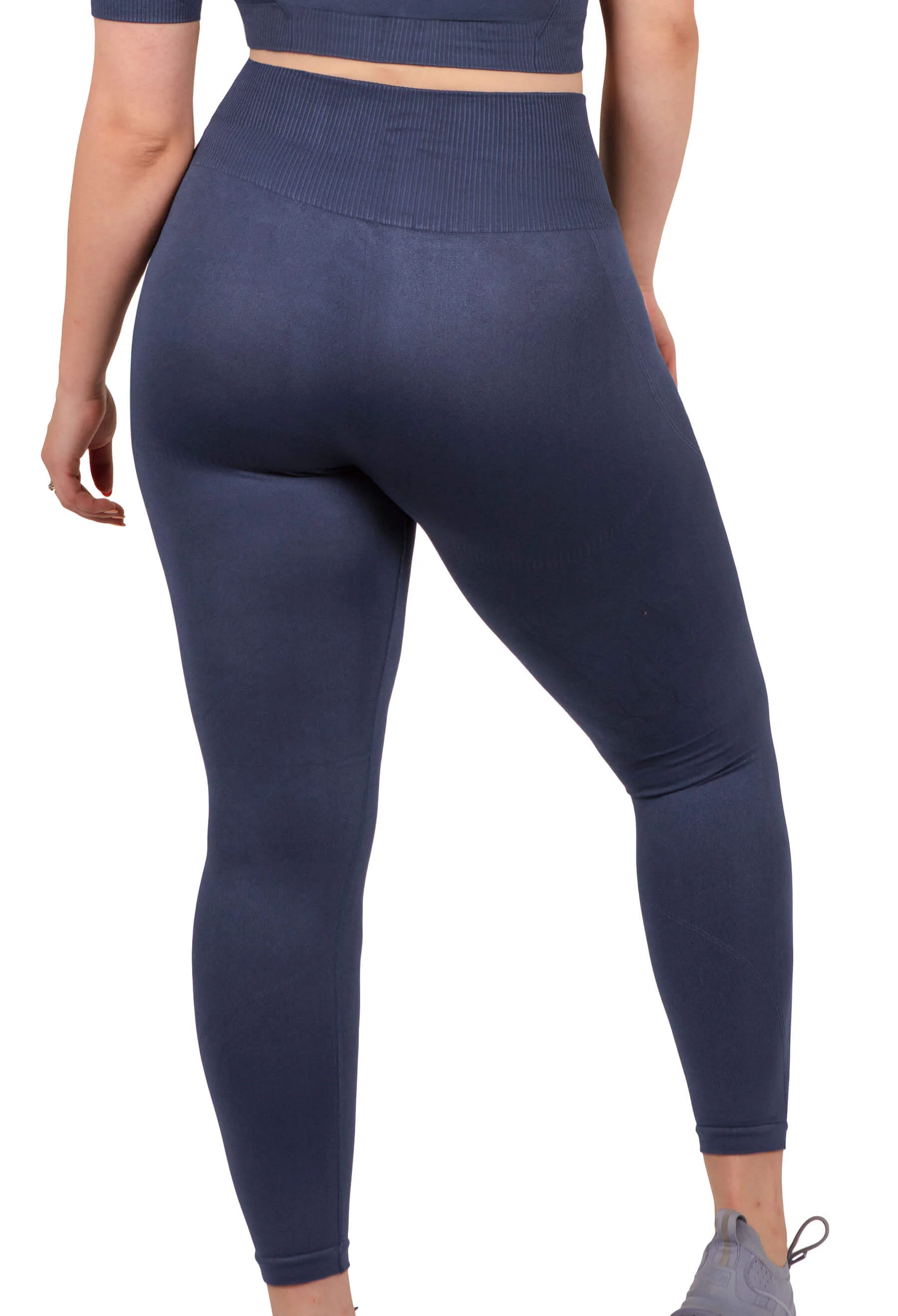 Seamless High Waist Full Length Leggings - Image 6