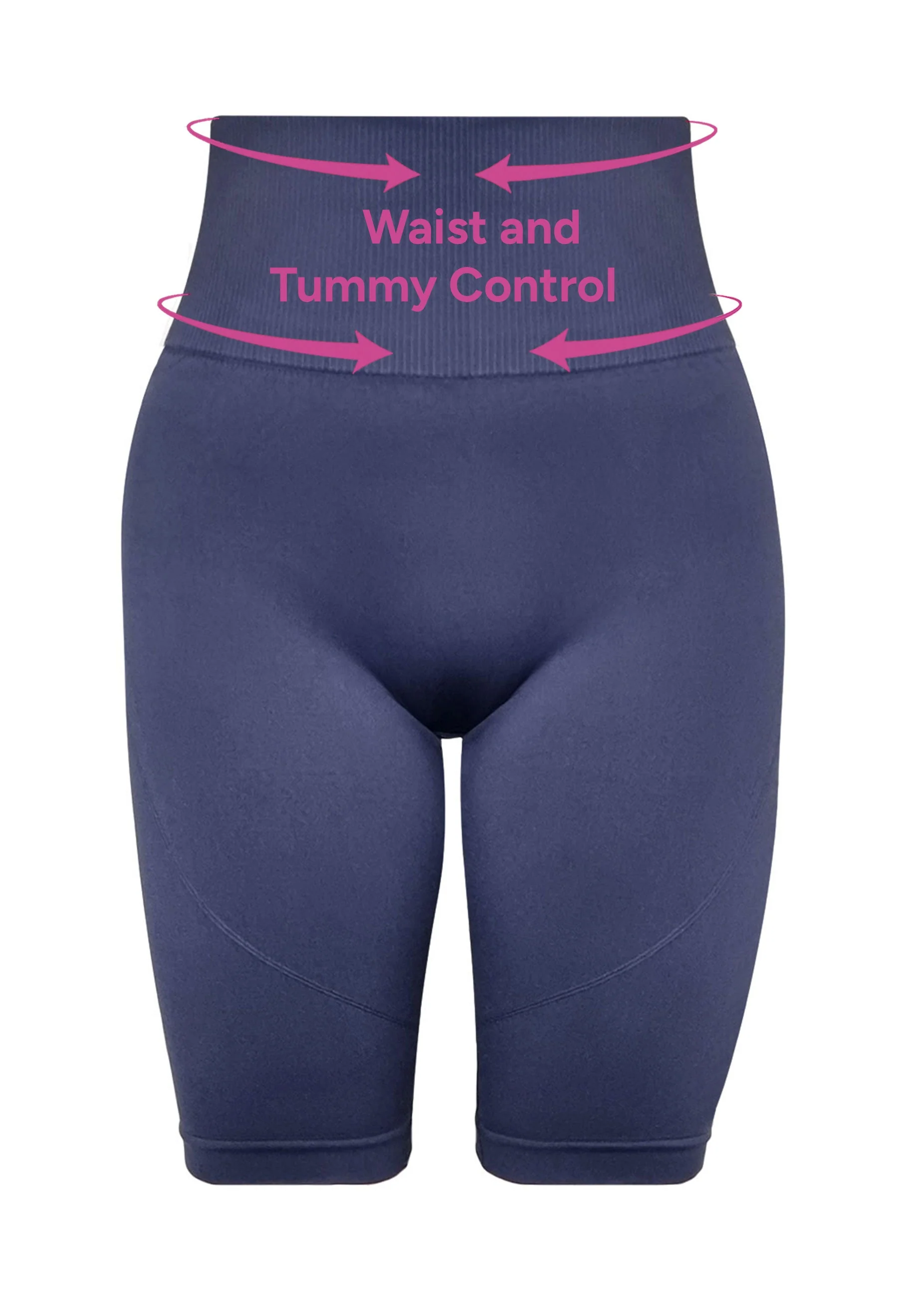 Seamless High Waist Long Biker Shorts - Image 10