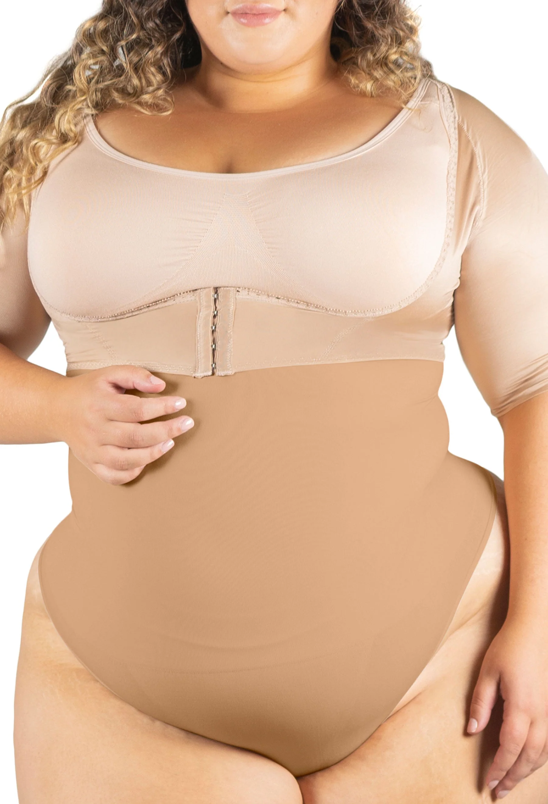 Plus Size Underbust Stay Up Shaping G String - Image 2