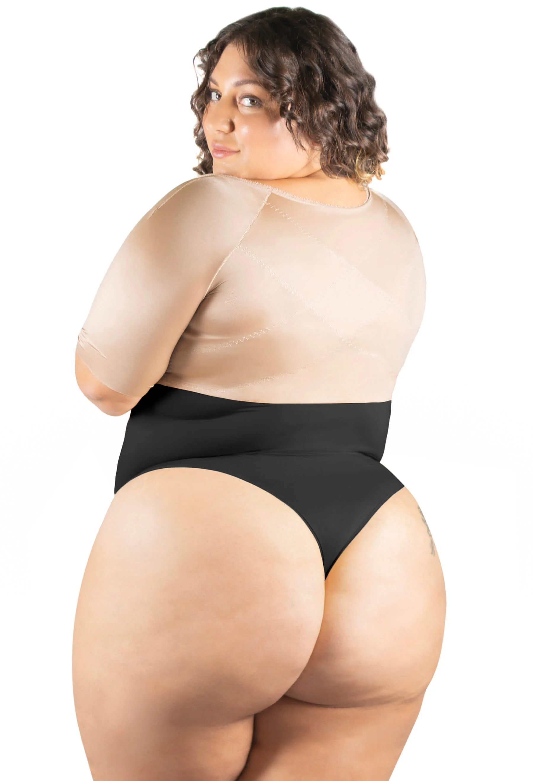 Plus Size Underbust Stay Up Shaping G String - Image 14