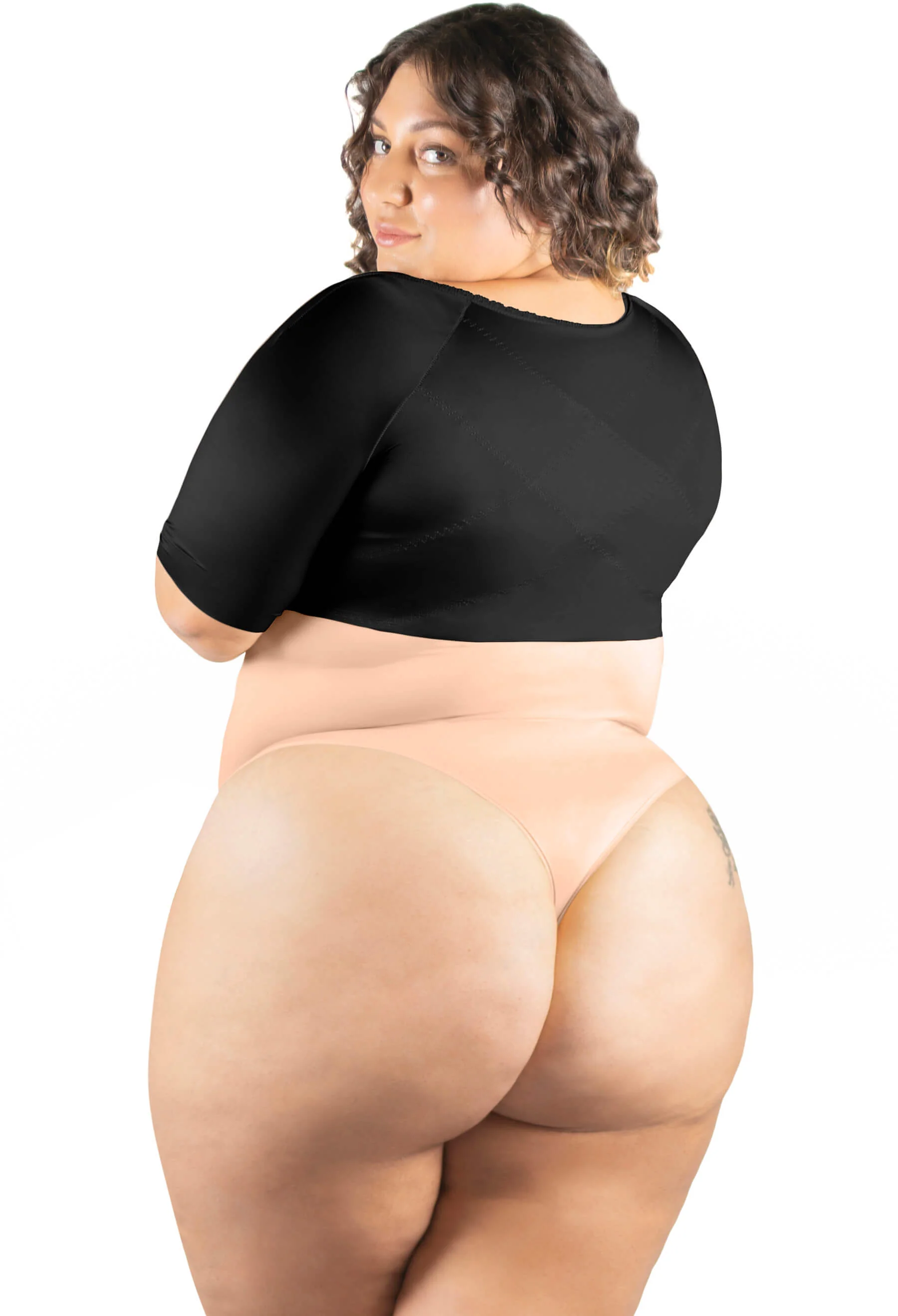 Plus Size Underbust Stay Up Shaping G String - Image 4