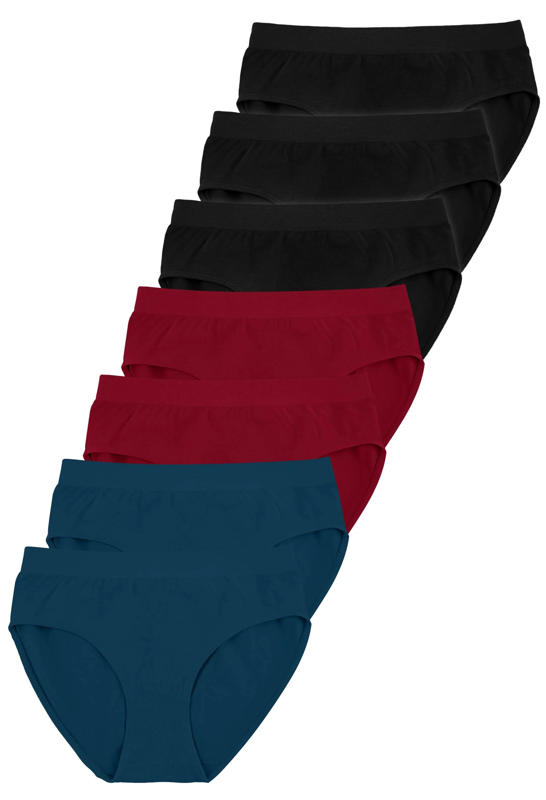 Post-Maternity Bamboo High Cut 7 Pack - Image 15