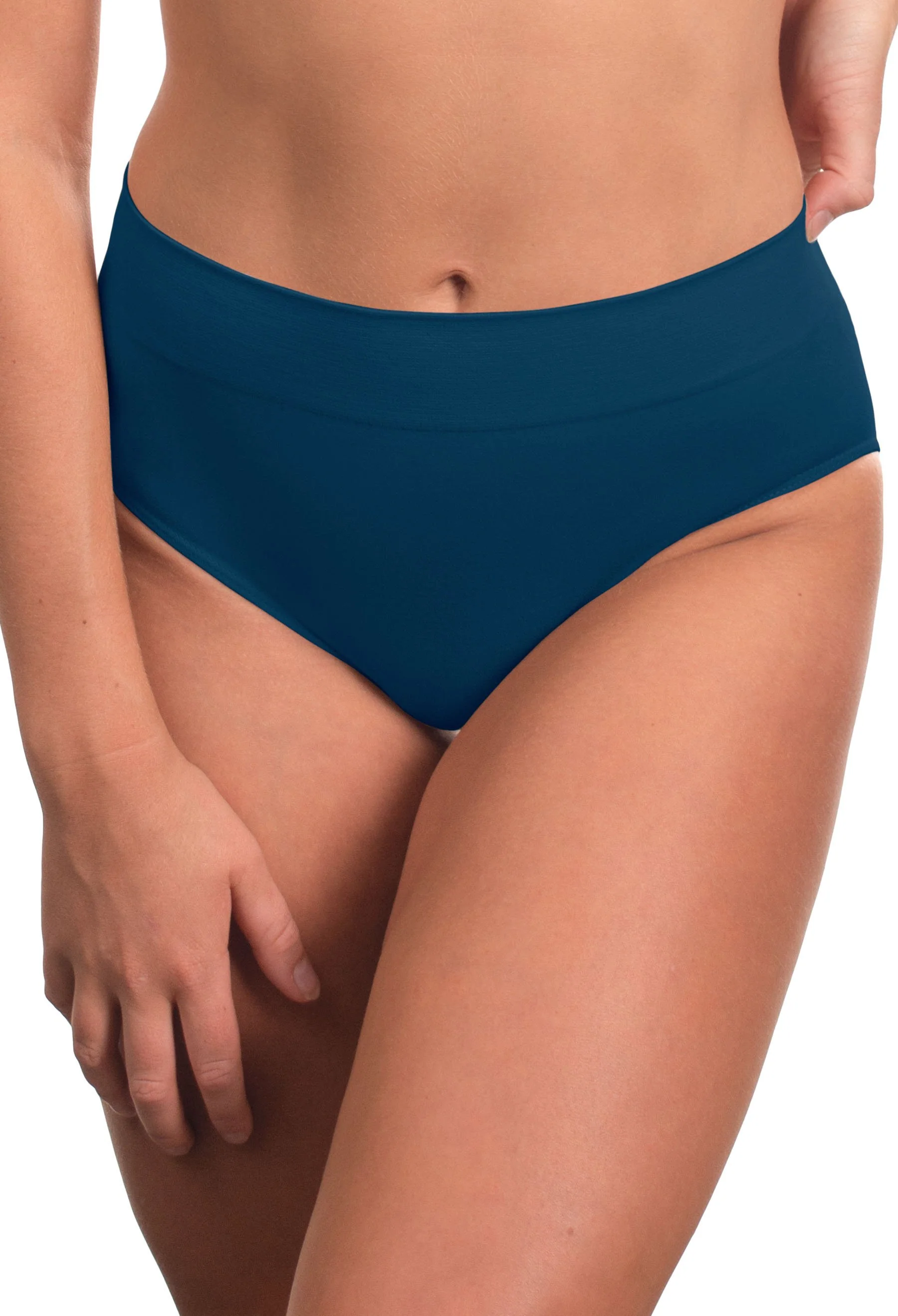 Post Maternity Cotton Rich Support High Cut Brief Pack - Image 8