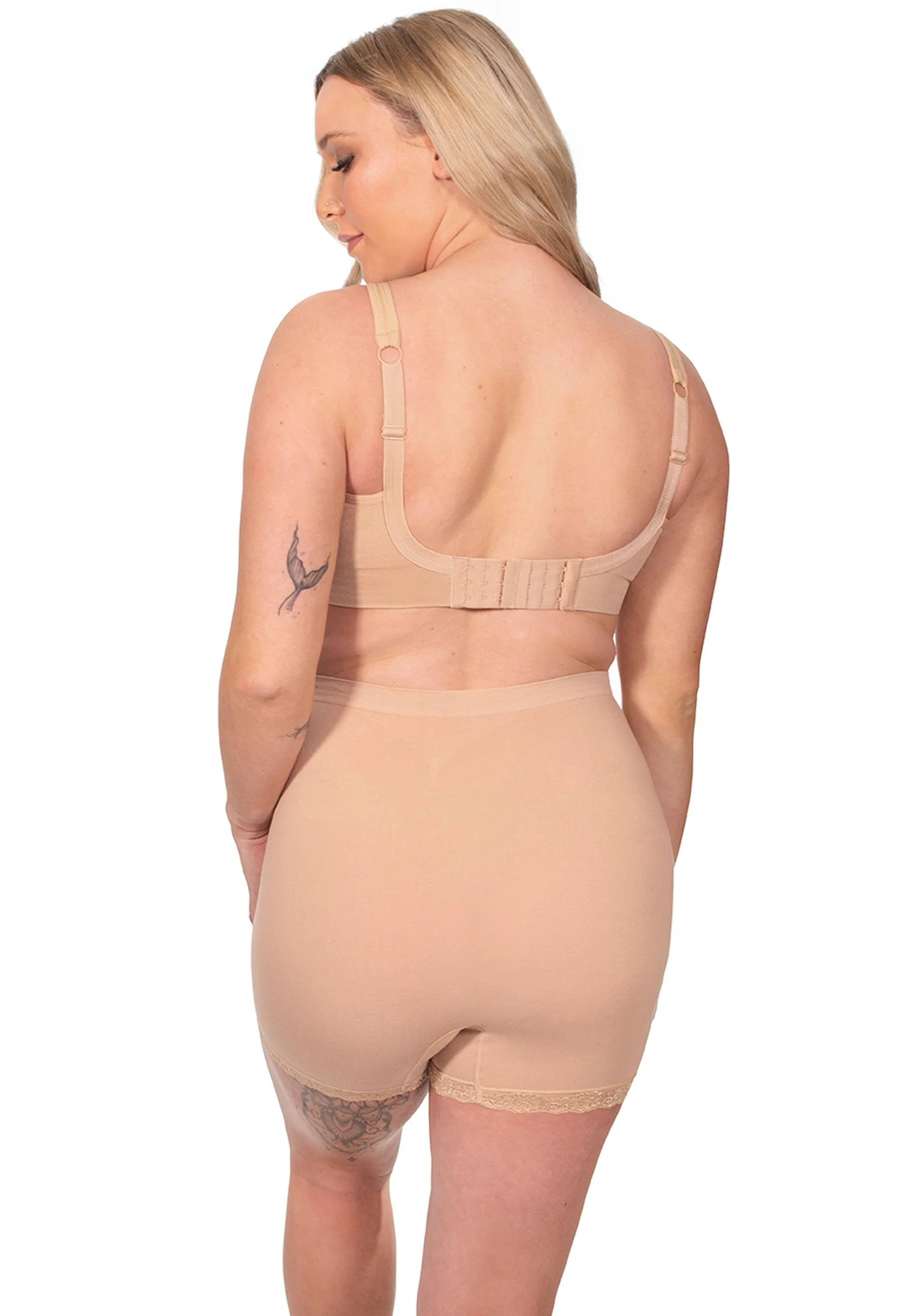 3 Pack Lightweight Wire Free Pregnancy Bra + Band Extender Set - Image 3