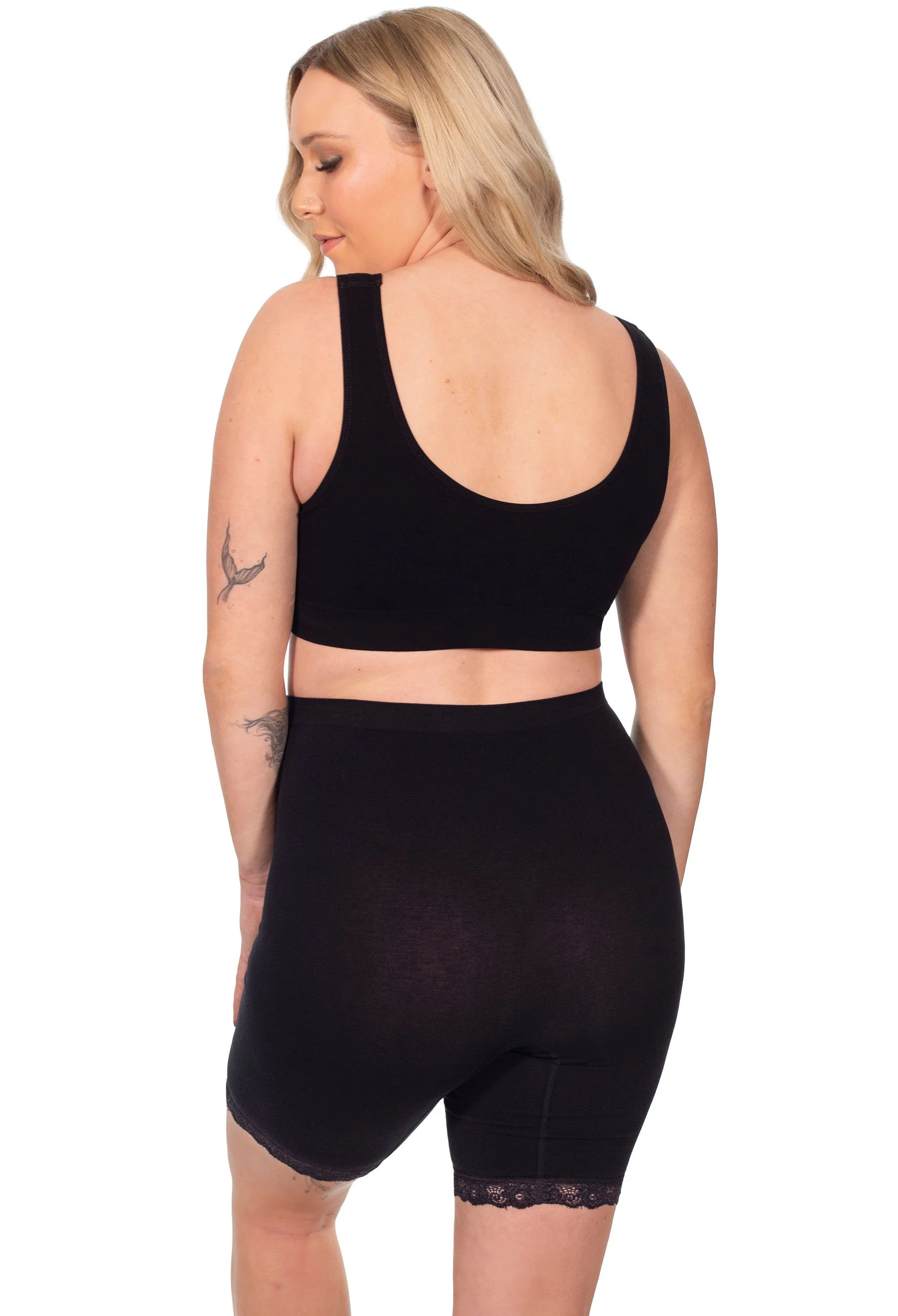Pregnancy Cotton Rich Pull On Sleep Bra - Image 7