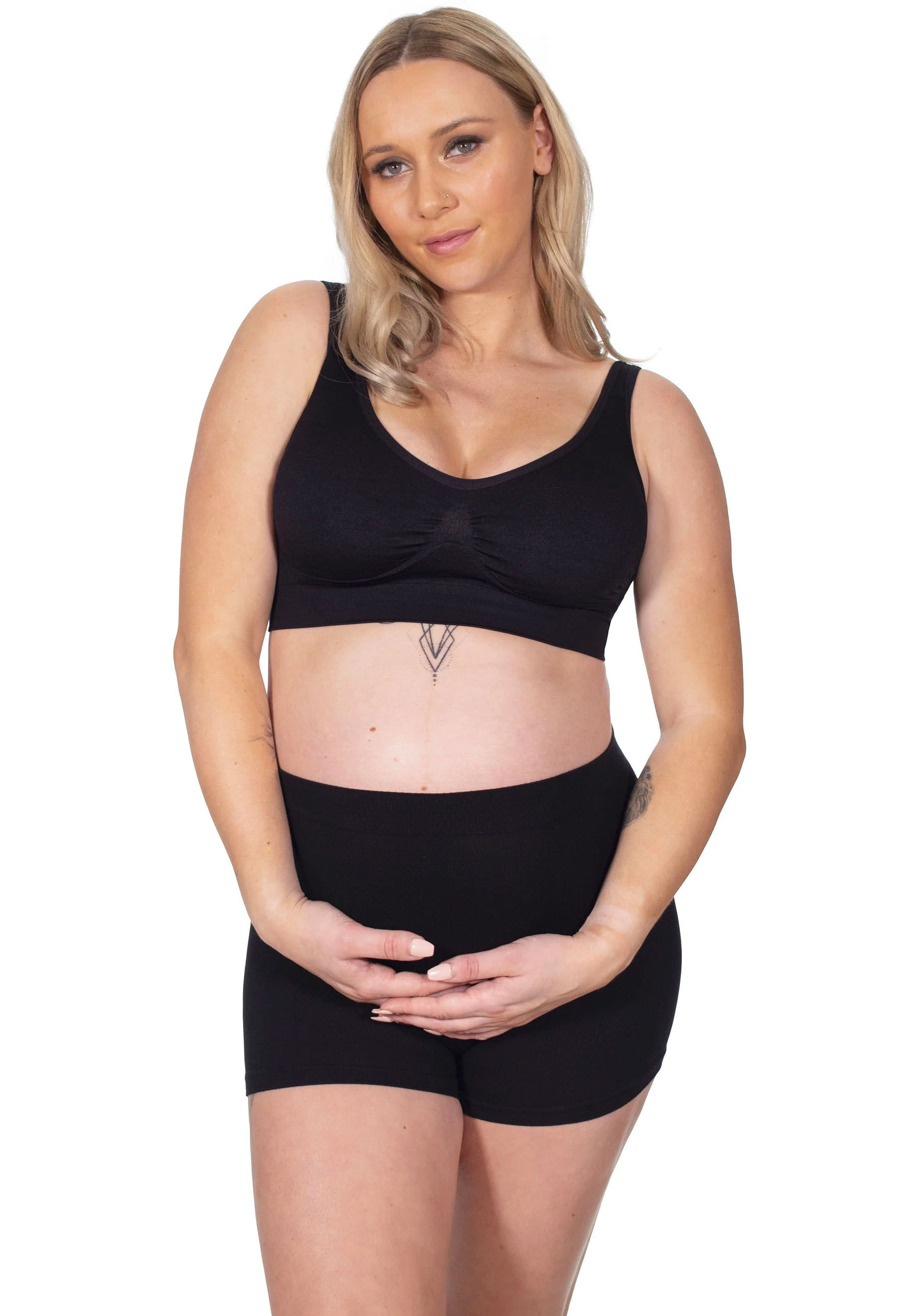 3 Pack Venus Pure Wire Free Pregnancy Bra + Band Extender Set - Image 6