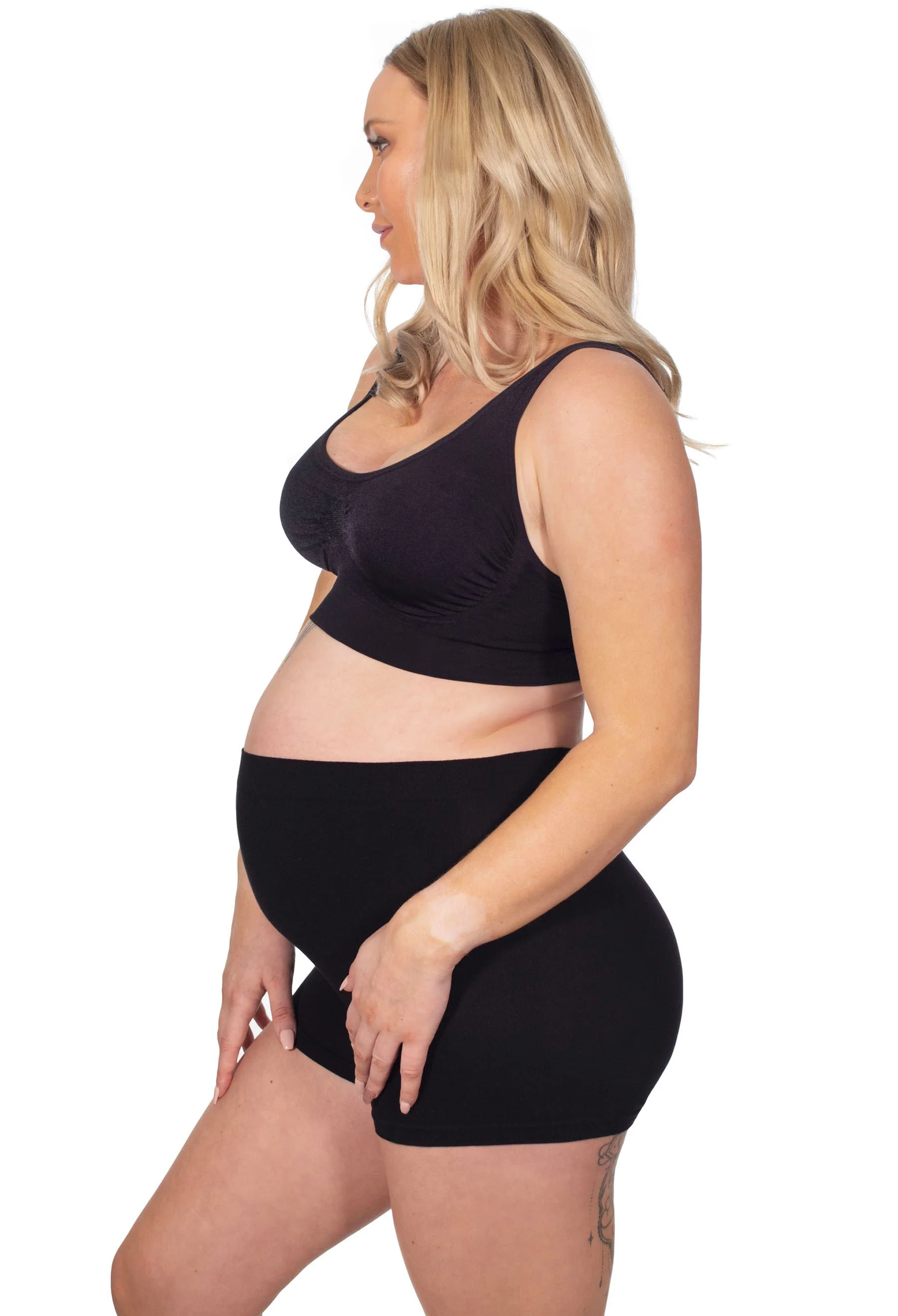 3 Pack Venus Pure Wire Free Pregnancy Bra + Band Extender Set - Image 7