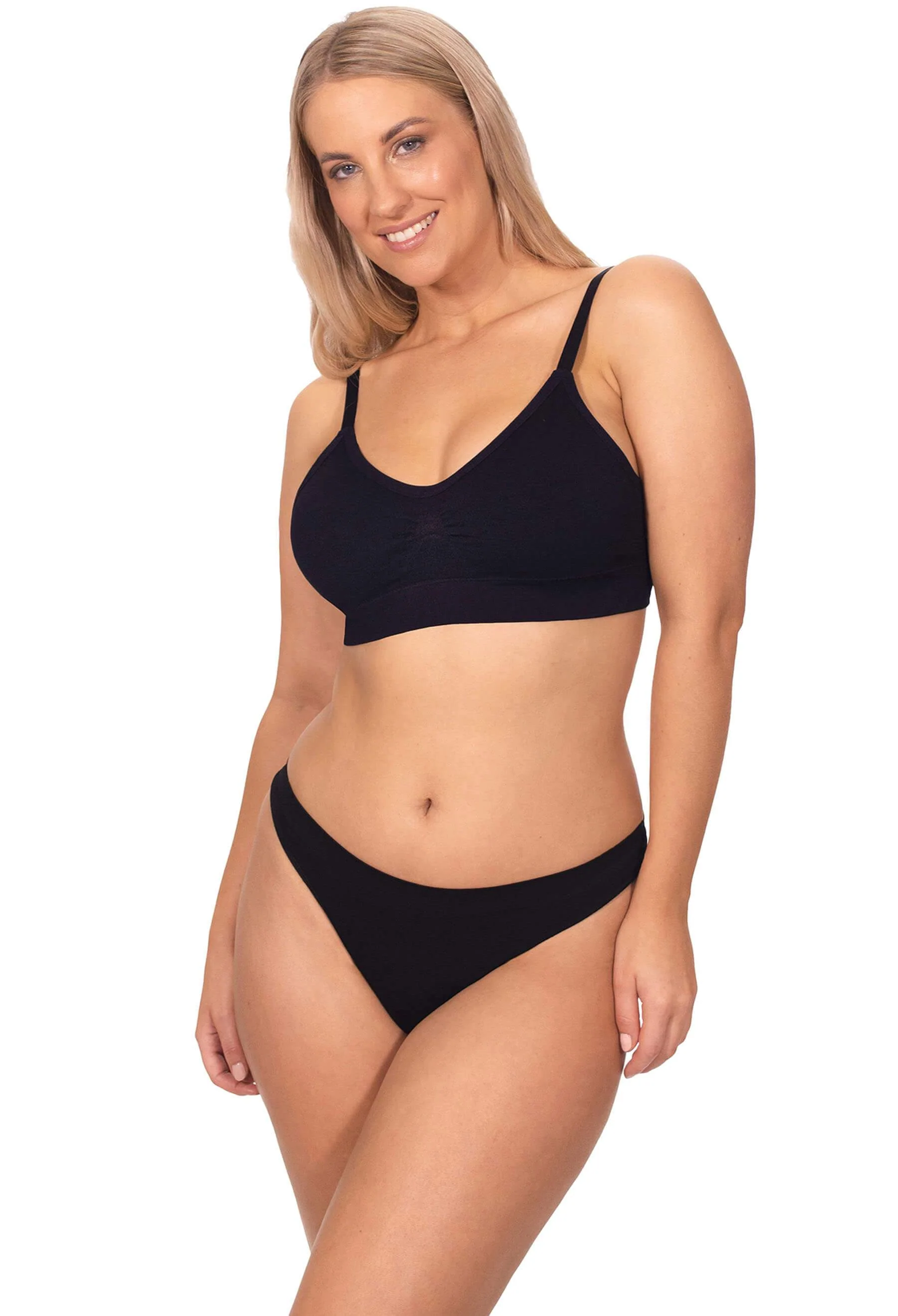 No Show Seamless Thong Panty - Image 10