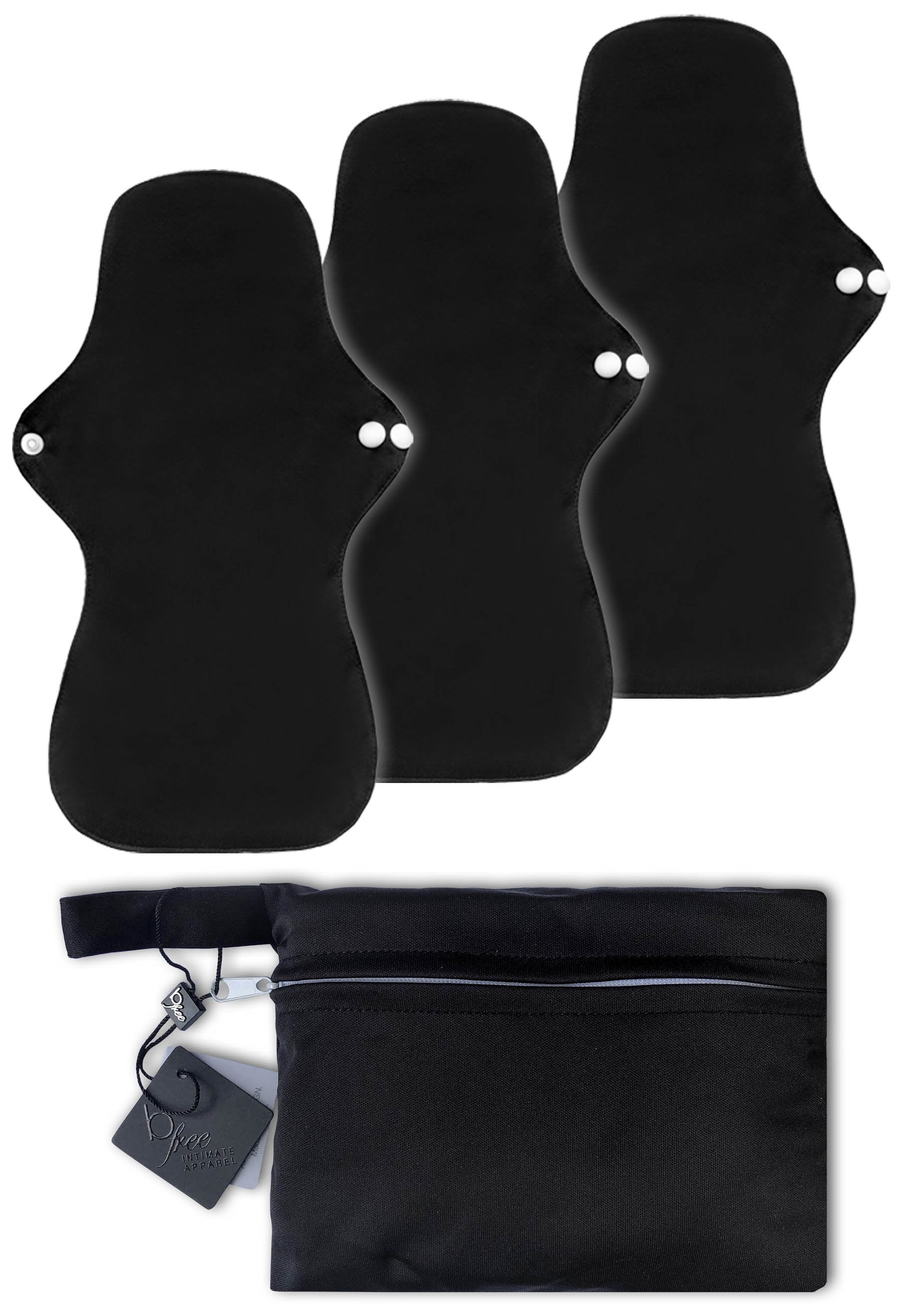Reusable Stay-Dry Incontinence & Overnight Period Pads - 3 Pack - Image 10