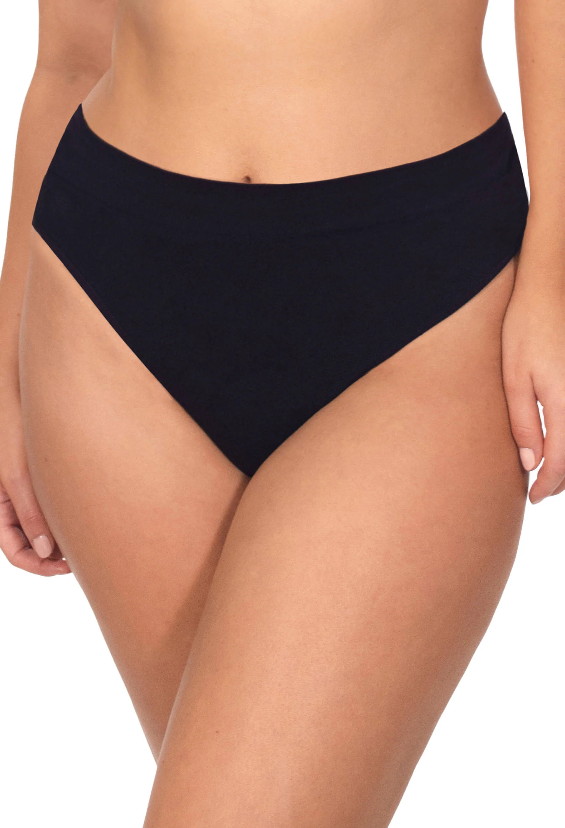Seamless Cotton Rich High Waist G String - Image 6