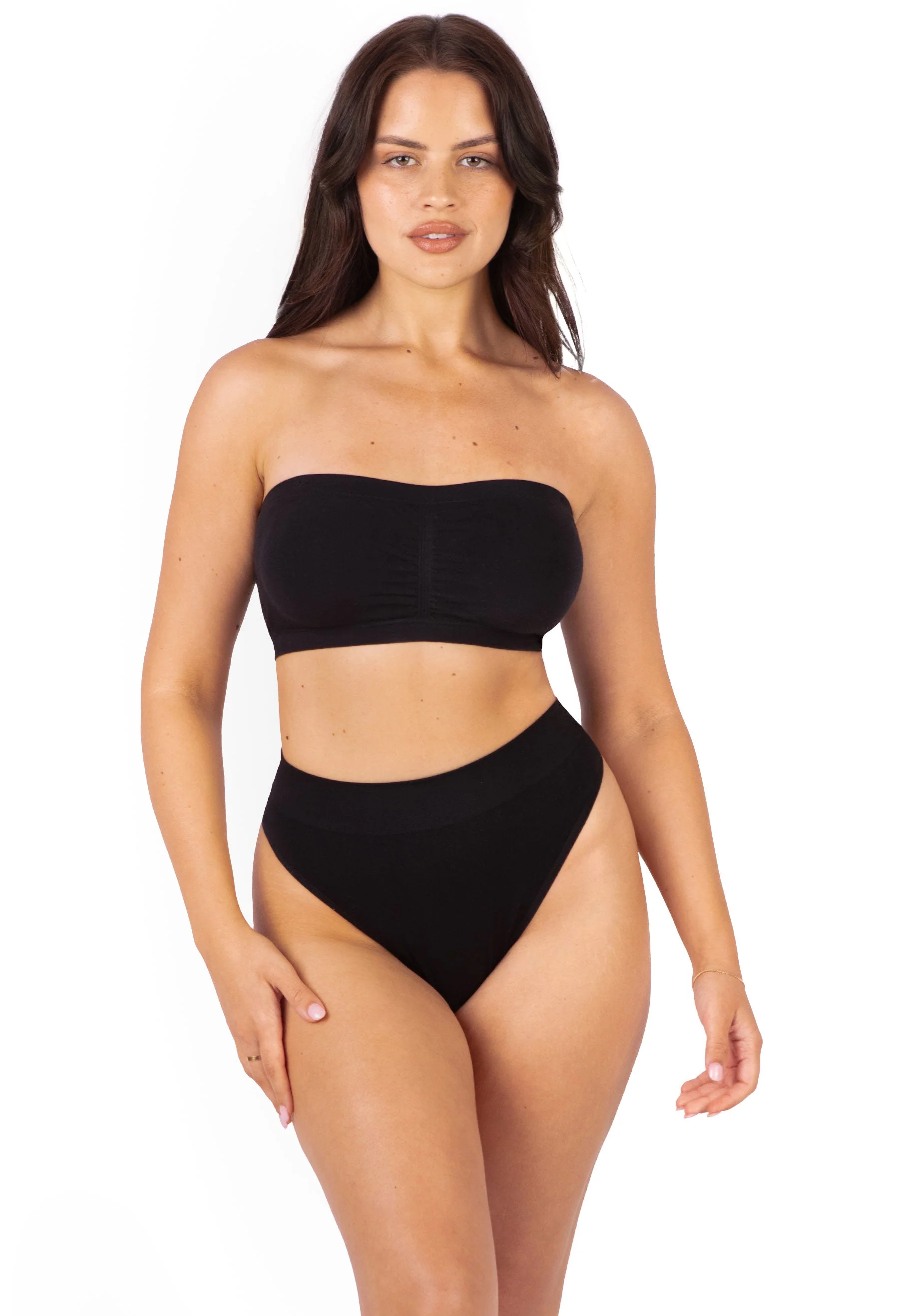 Seamless Cotton Rich High Waist G String - Image 9
