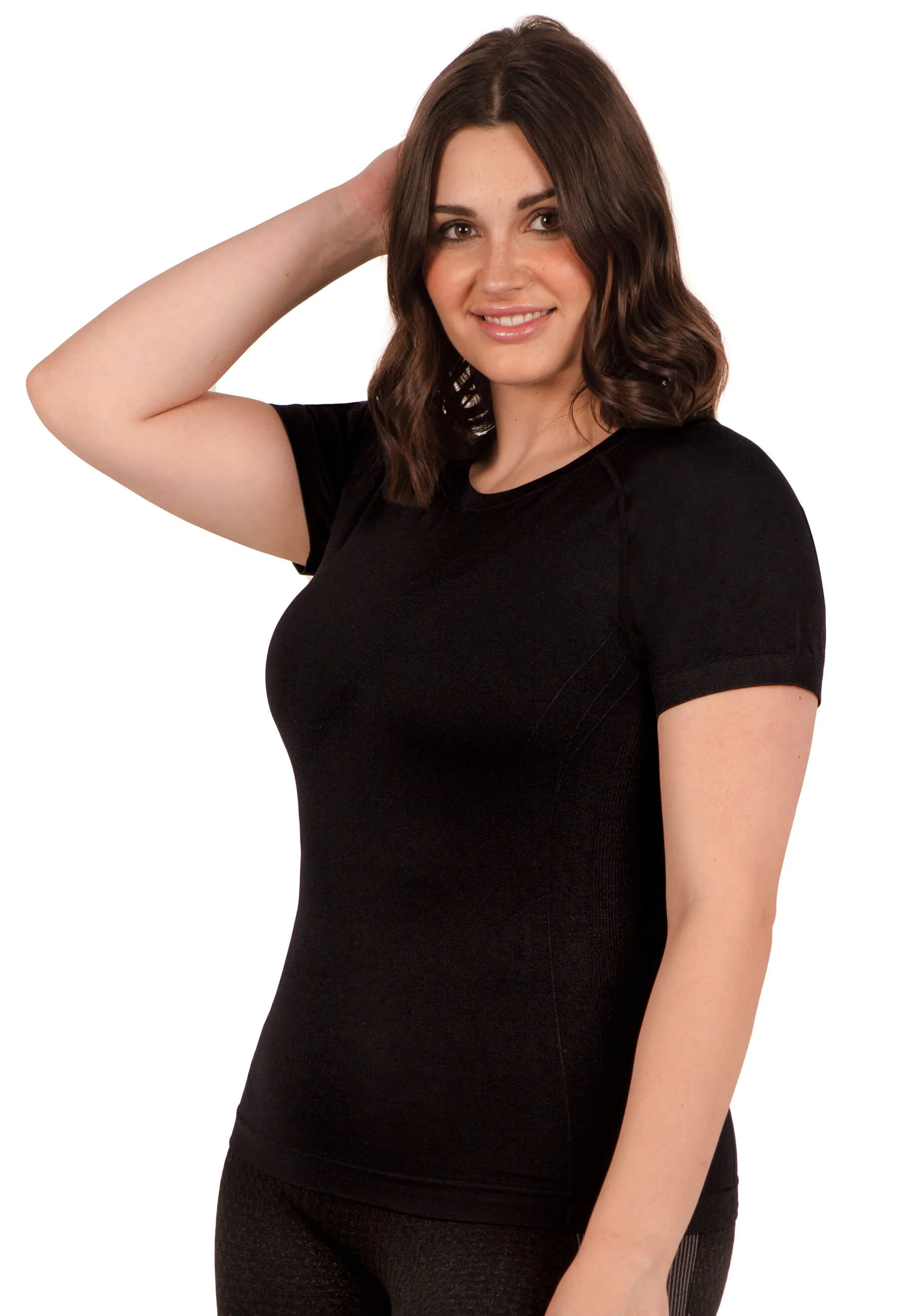 Seamless Short Sleeve Active Tee - 3 Pack - Image 2