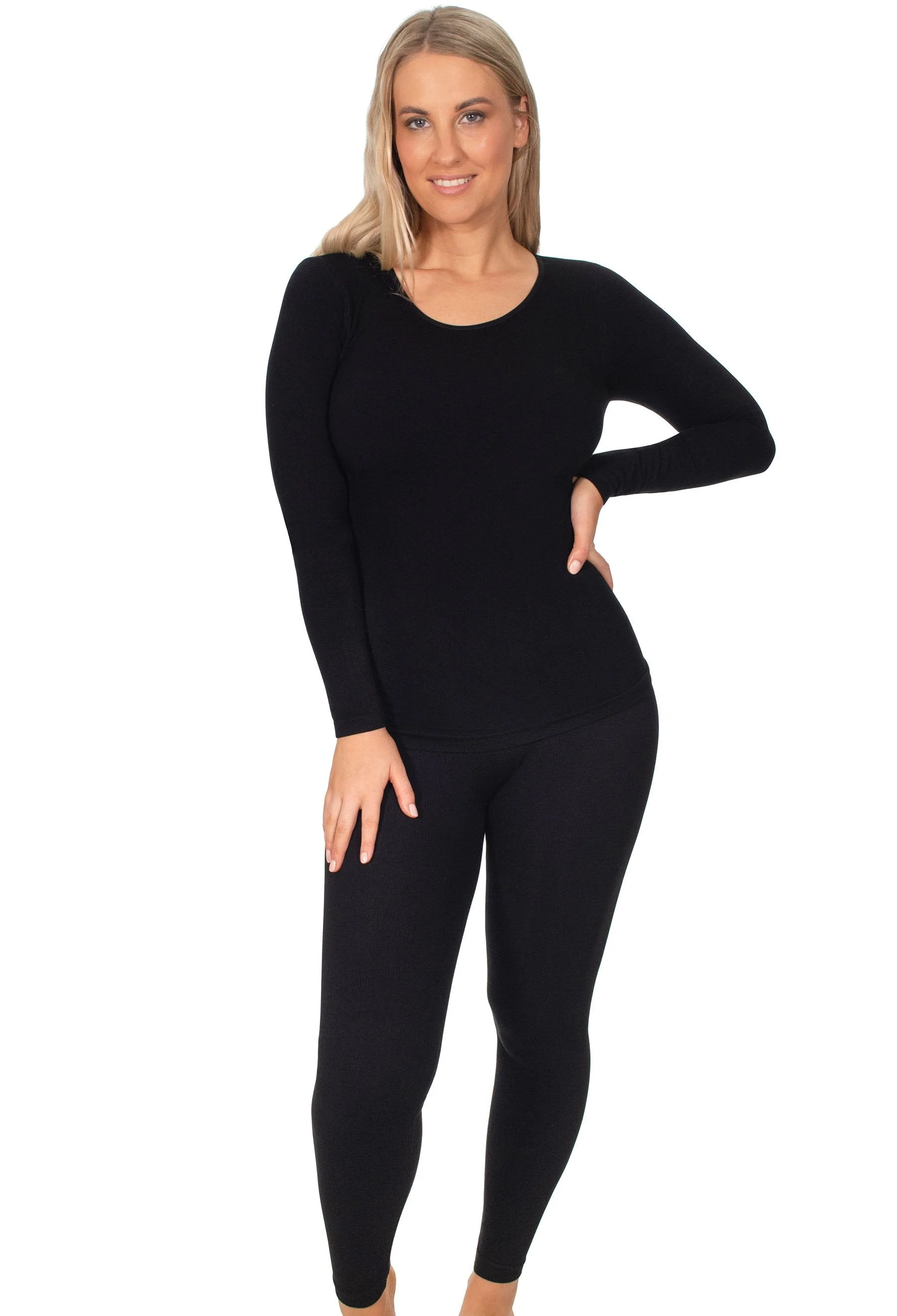 Seamless Long Sleeve Thermal Top - Image 3