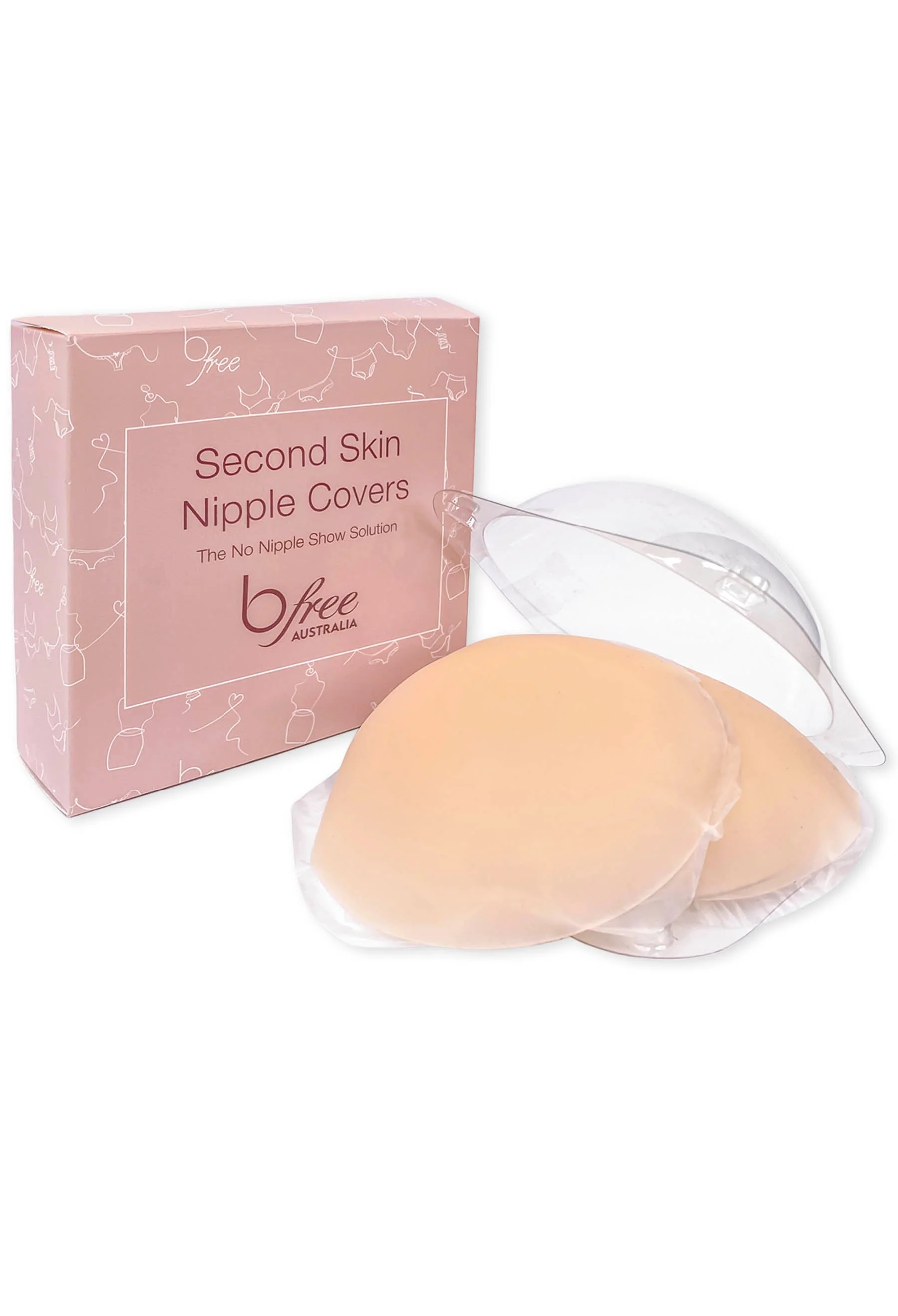 Second Skin Adhesive Nipple Covers - Image 2