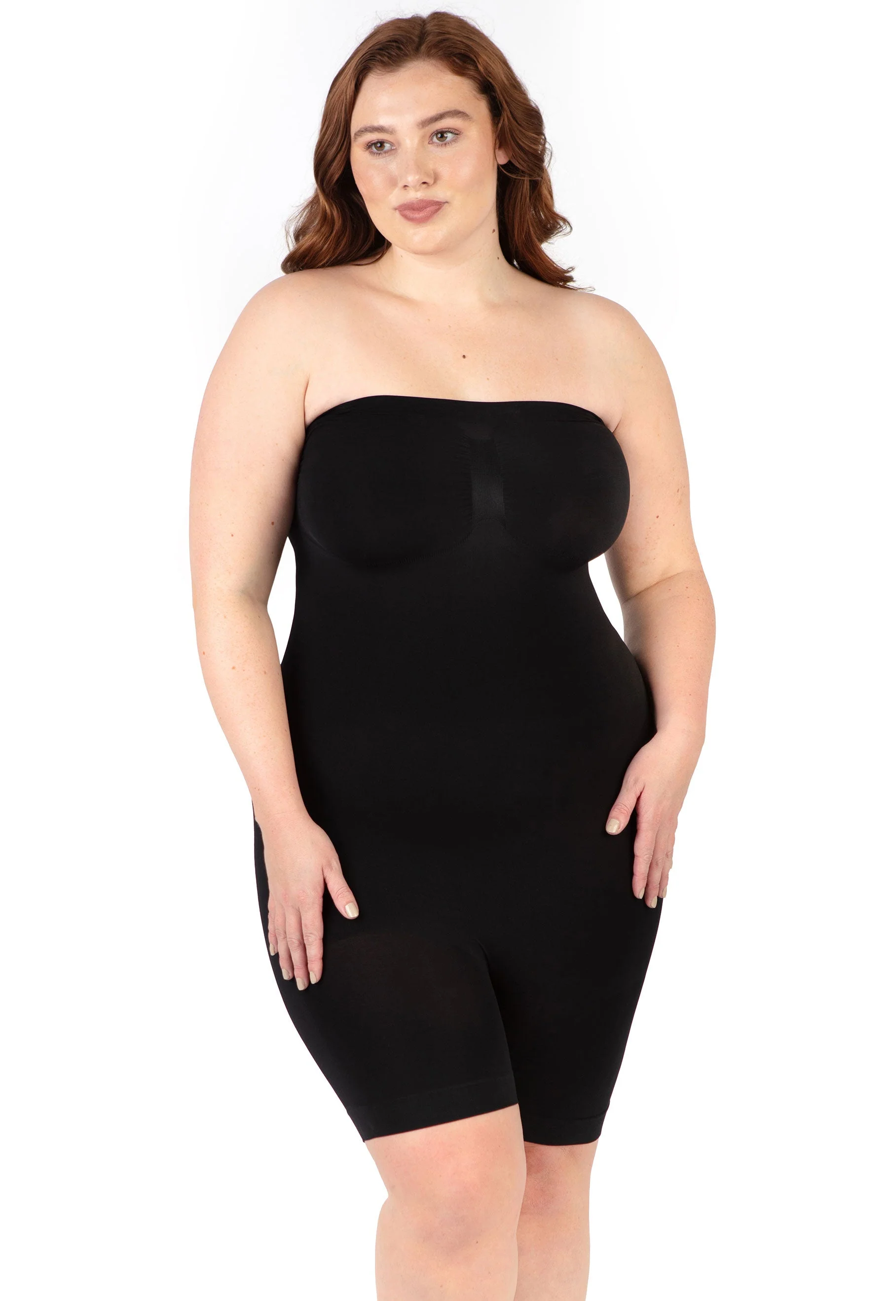 Shapewear Bodysuit Strapless Shorts | BodySleek - Image 12