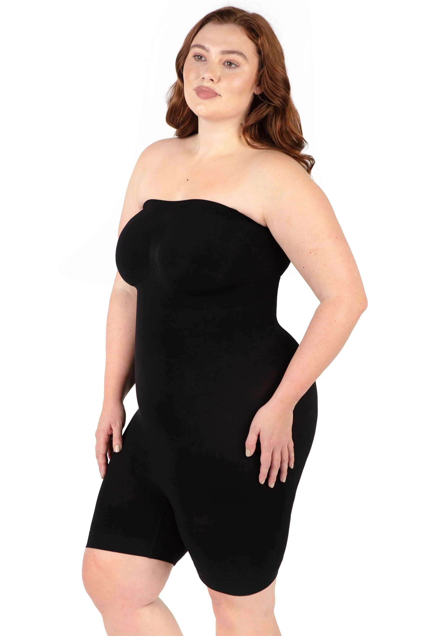 Shapewear Bodysuit Strapless Shorts | BodySleek - Image 13