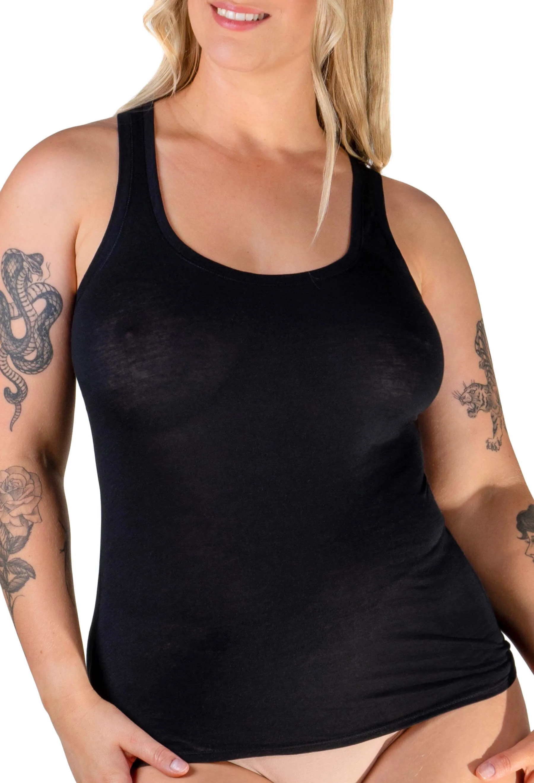 Superfine 100% Cotton Tank Top - 2 Pack - Image 7